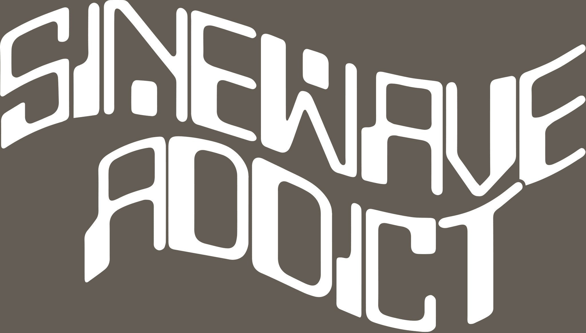 Sinewave Waveform T-Shirt / Khaki-Future Past-Essential Republik