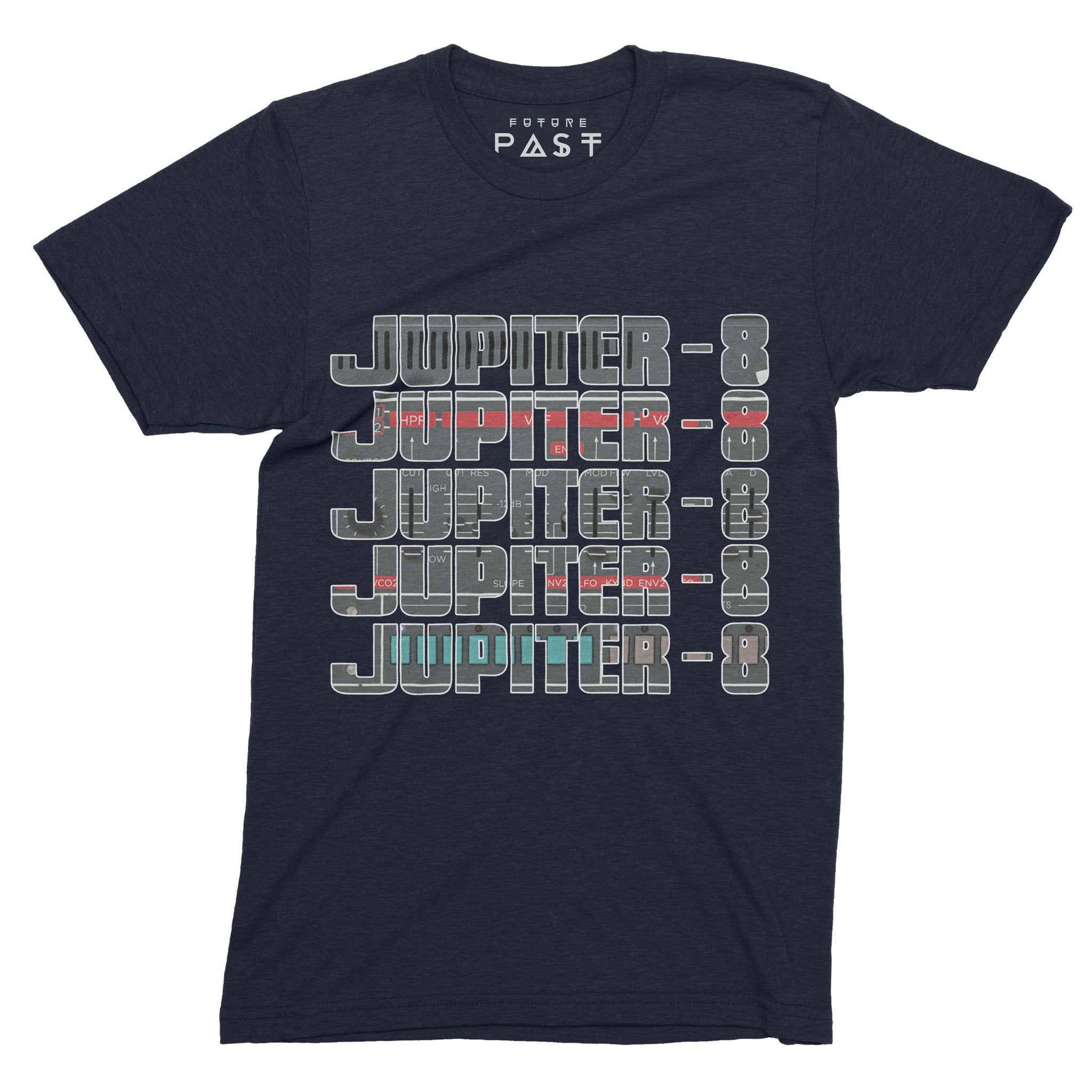Tribute To Jupiter-8 T-Shirt / Navy-Future Past-Essential Republik