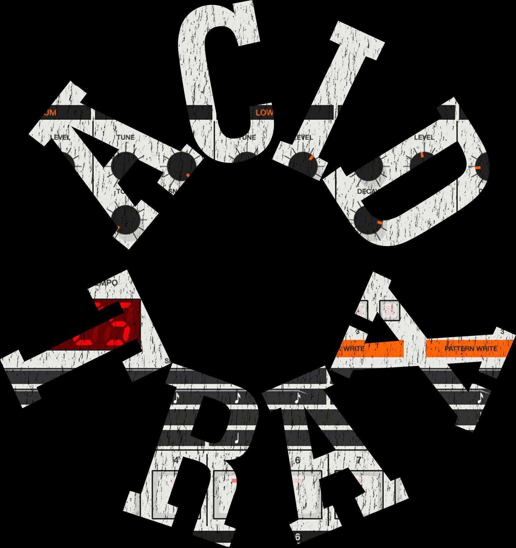 Acid Trax T-Shirt / Black-Future Past-Essential Republik