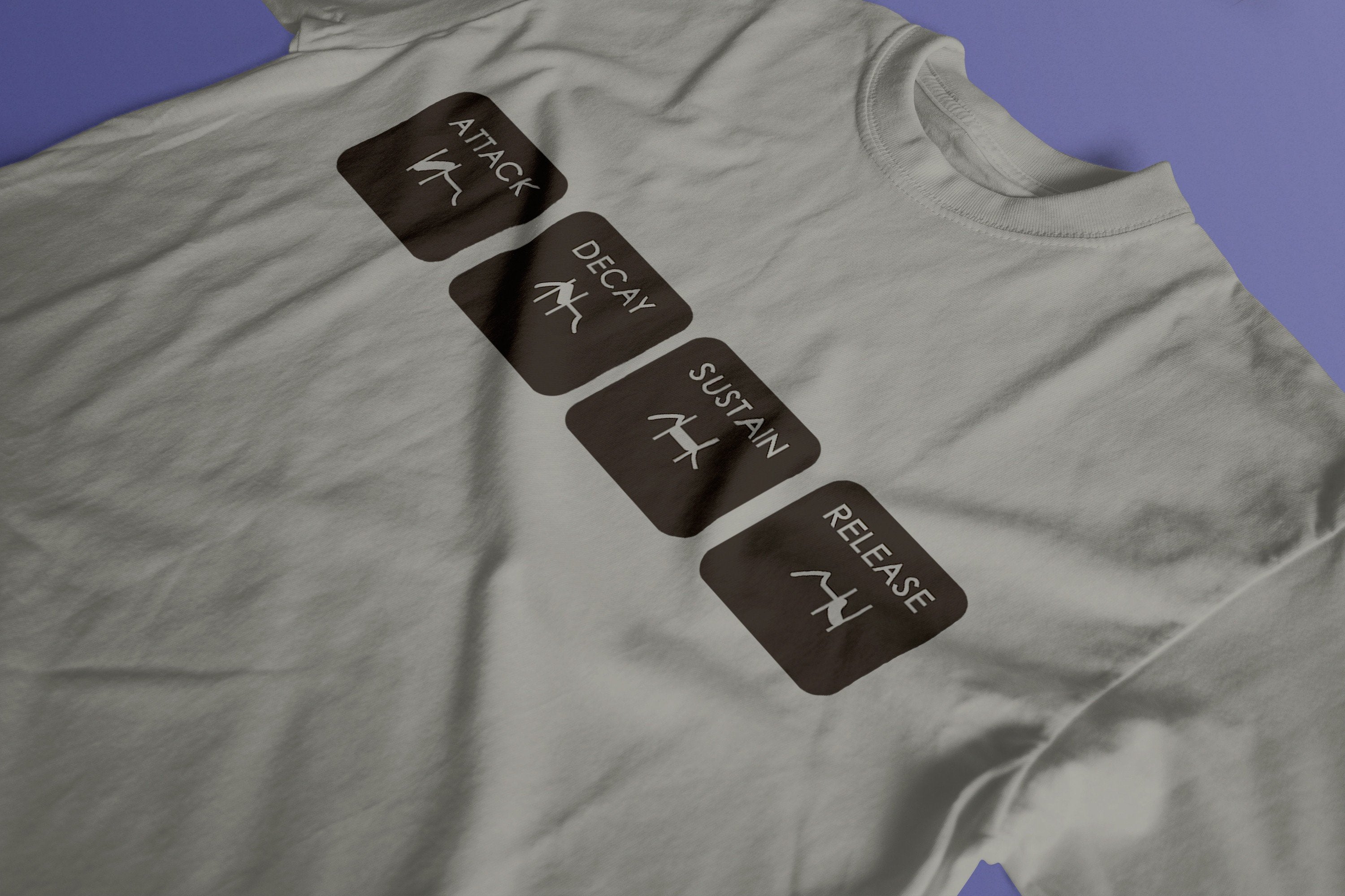 ADSR T-Shirt / Grey-Future Past-Essential Republik