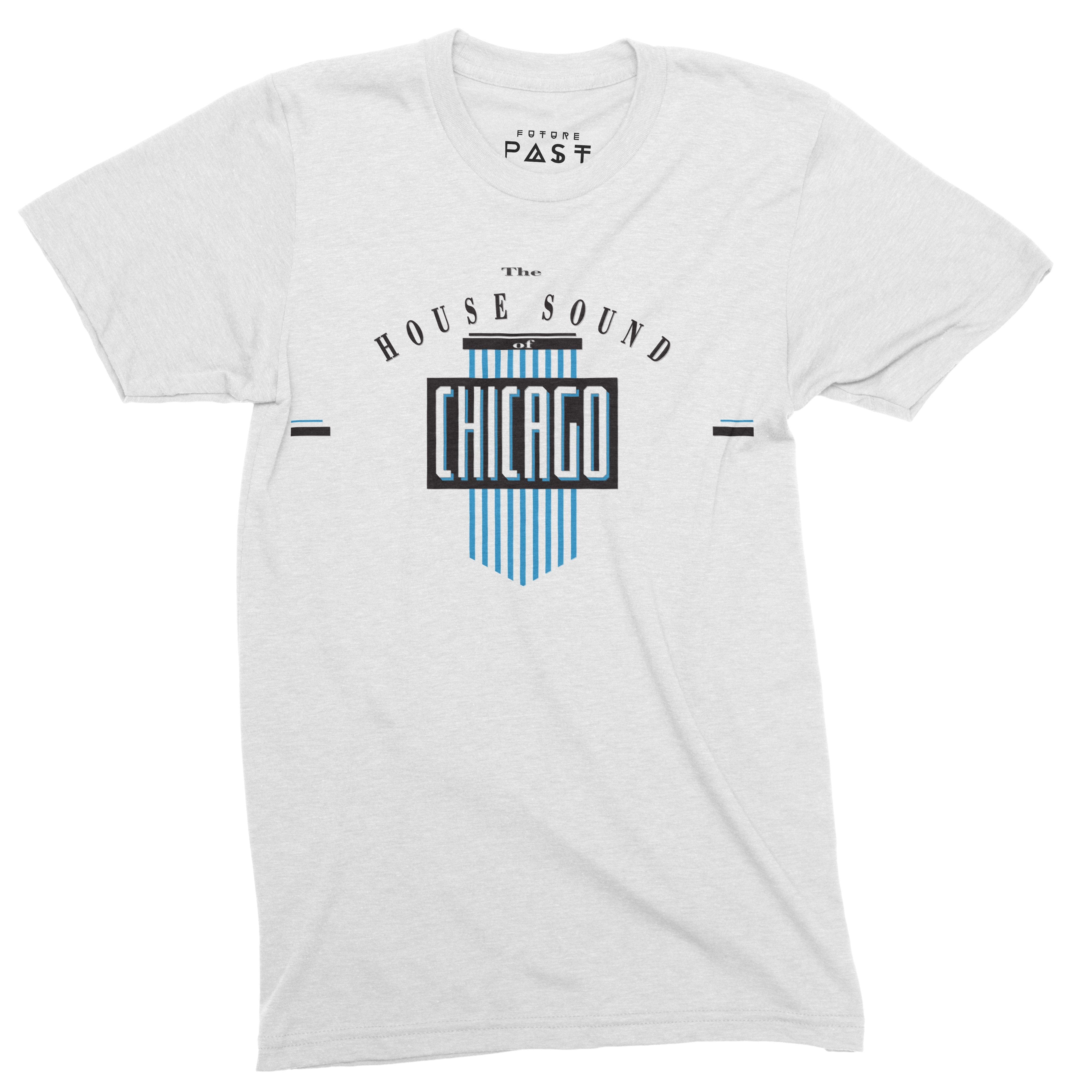 Tribute To The House Sound Of Chicago T-Shirt / White-Future Past-Essential Republik