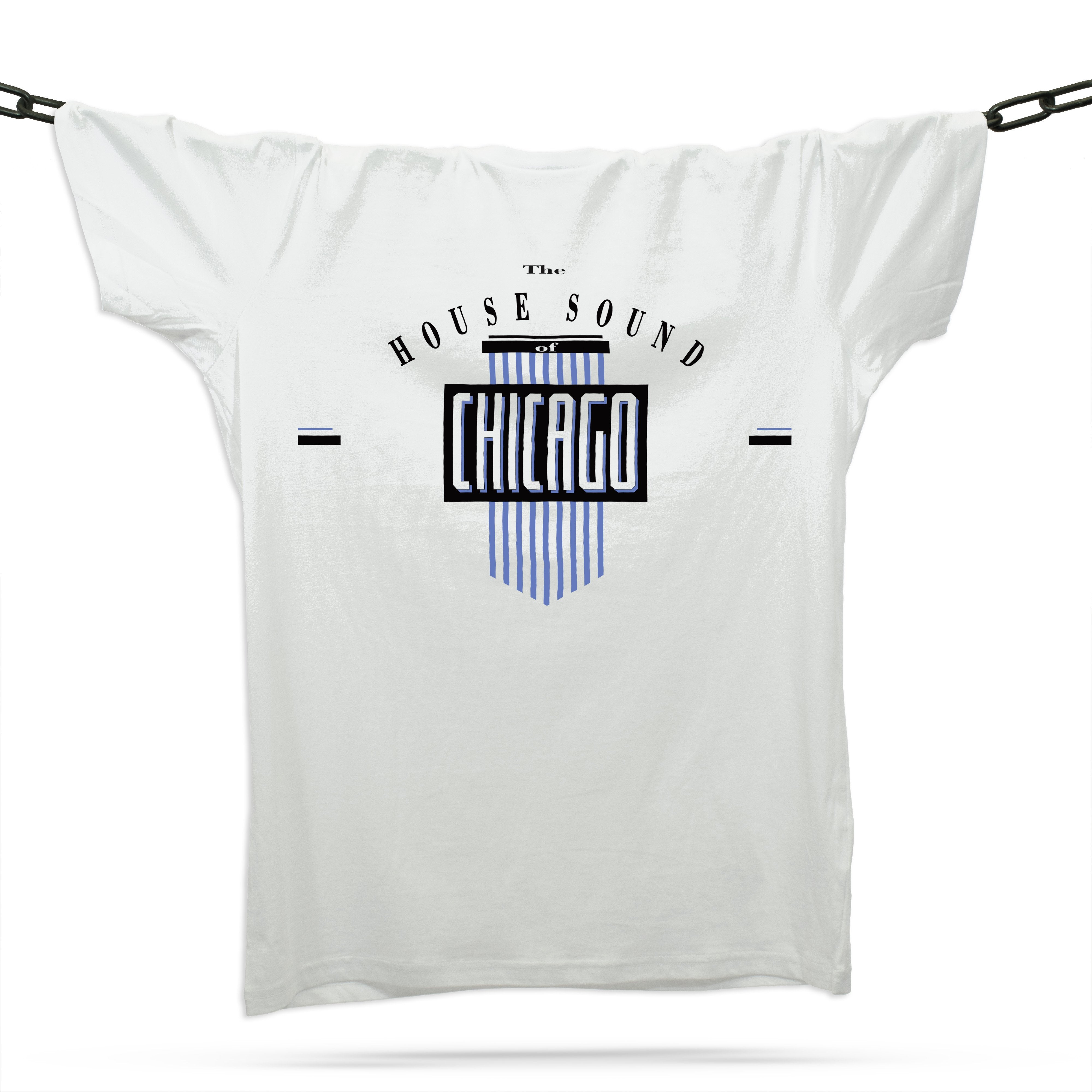 Tribute To The House Sound Of Chicago T-Shirt / White-Future Past-Essential Republik