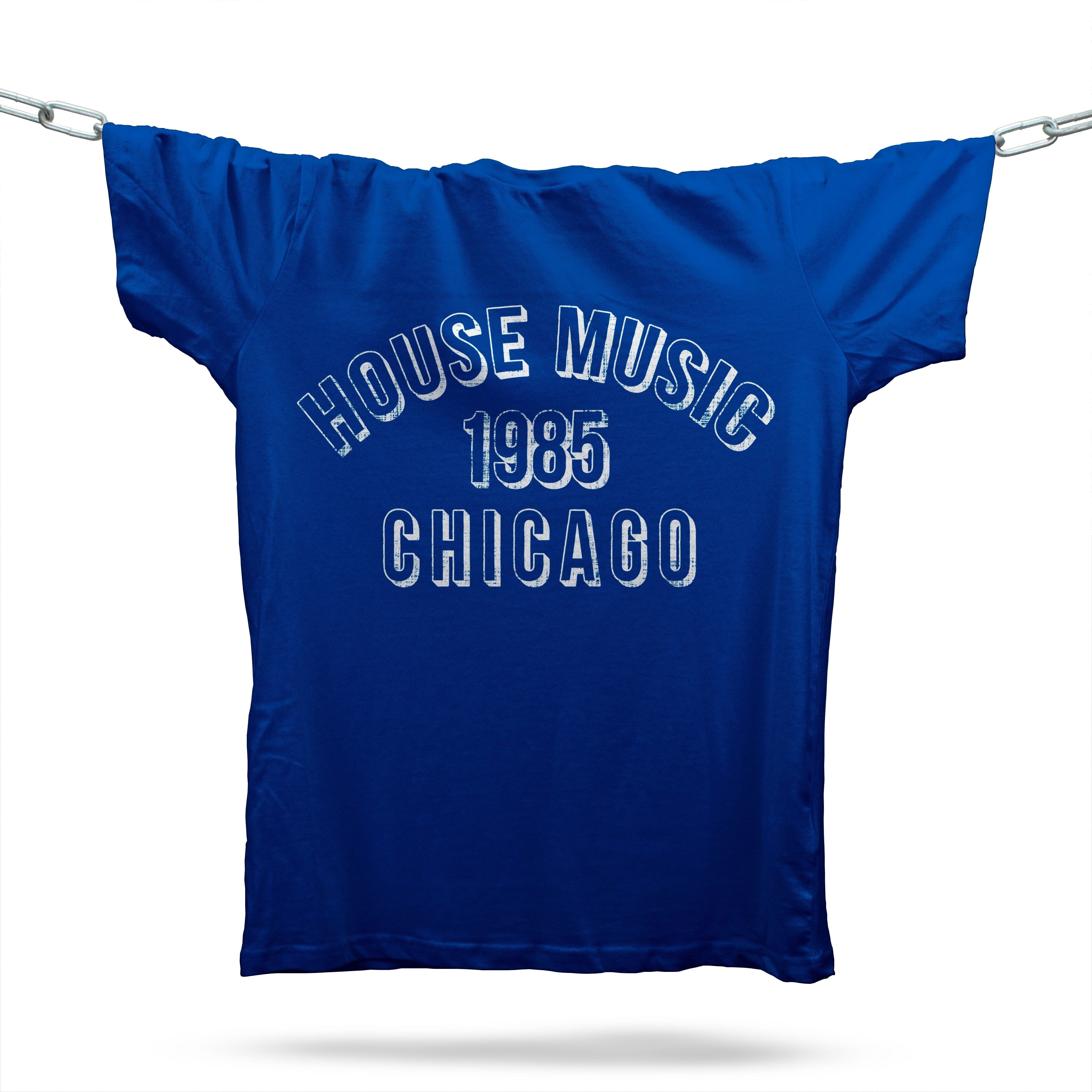 House Music 1985 T-Shirt / Royal-Future Past-Essential Republik