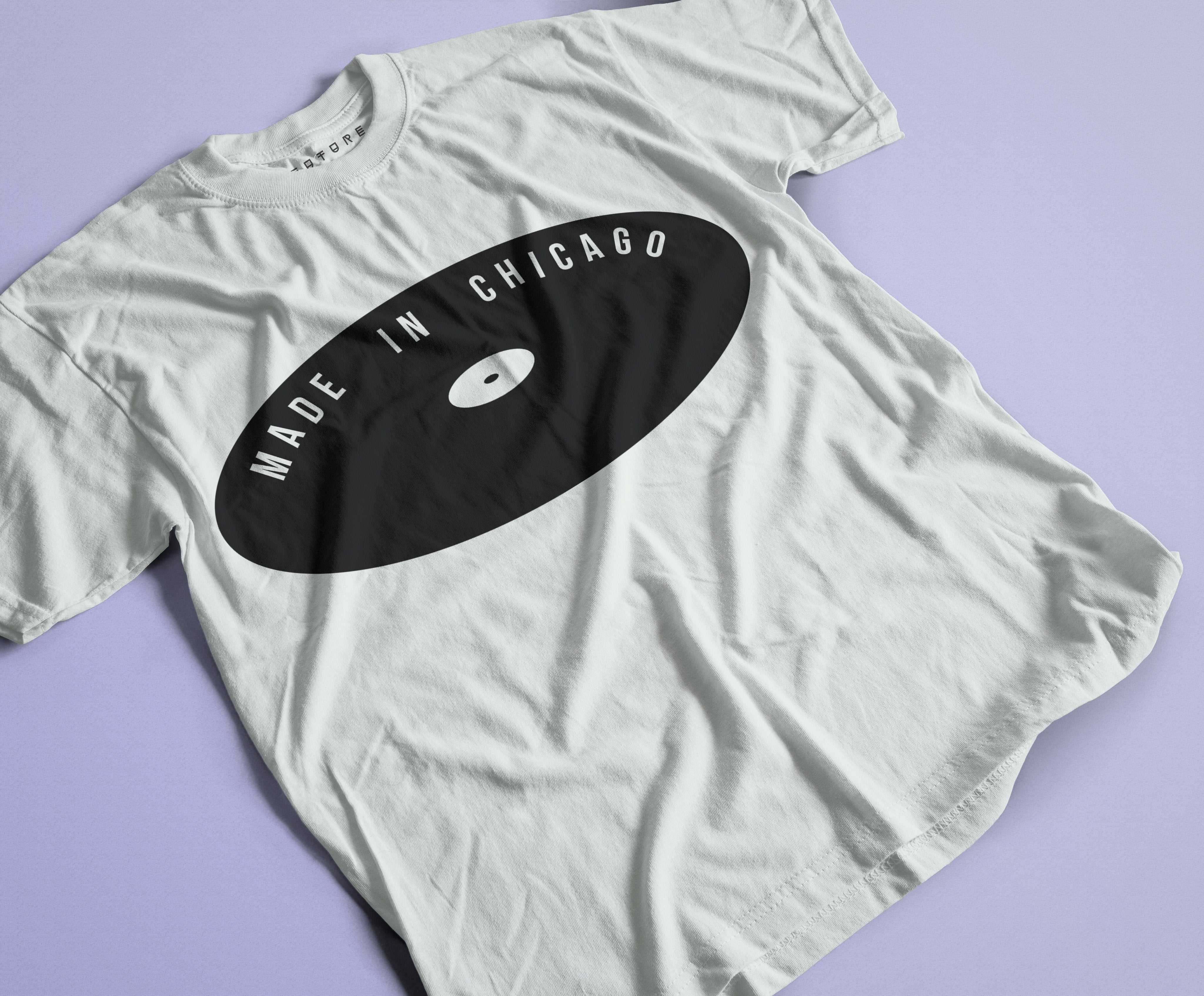 Made In Chicago T-Shirt / White-Future Past-Essential Republik