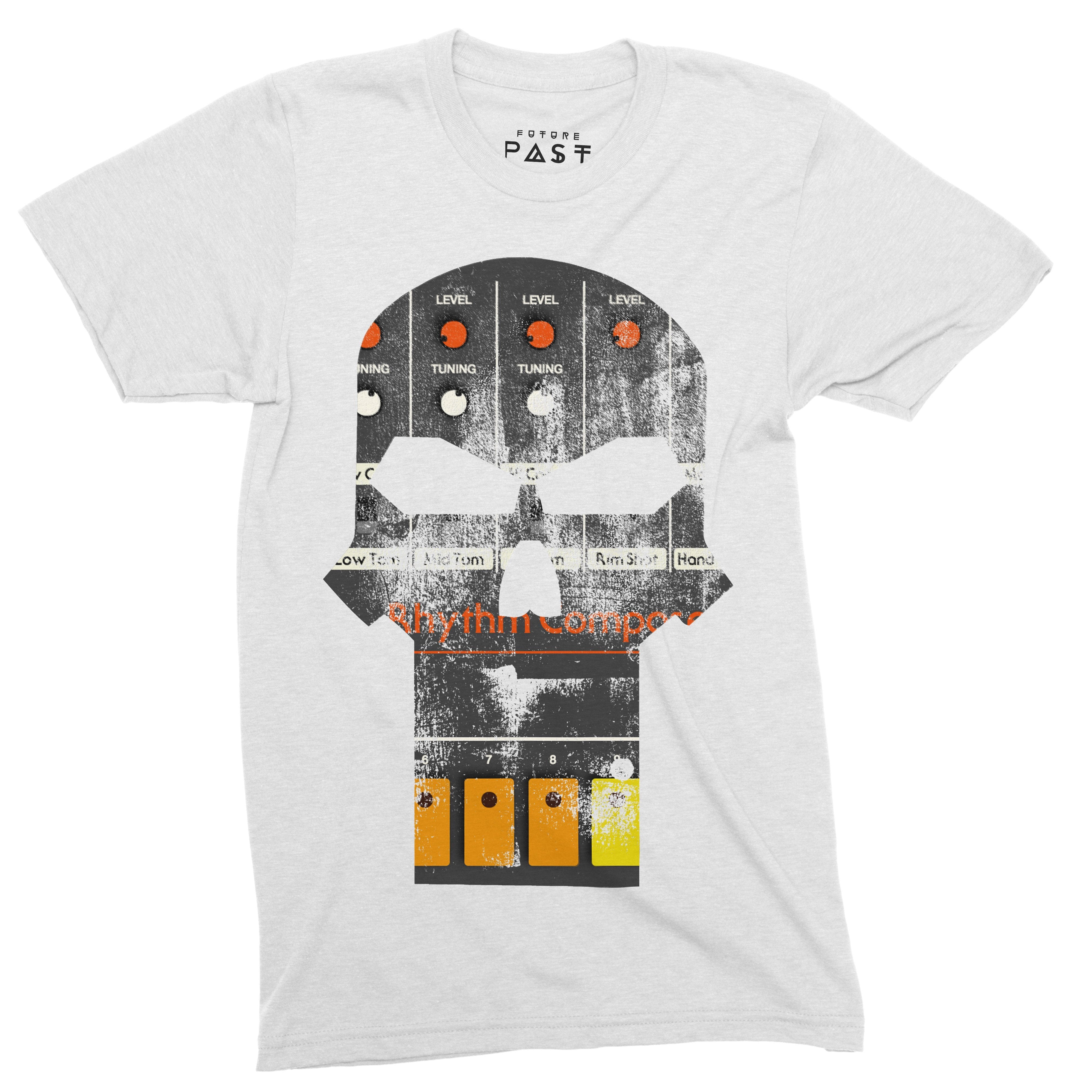 808 Will Punish You T-Shirt / White-Future Past-Essential Republik