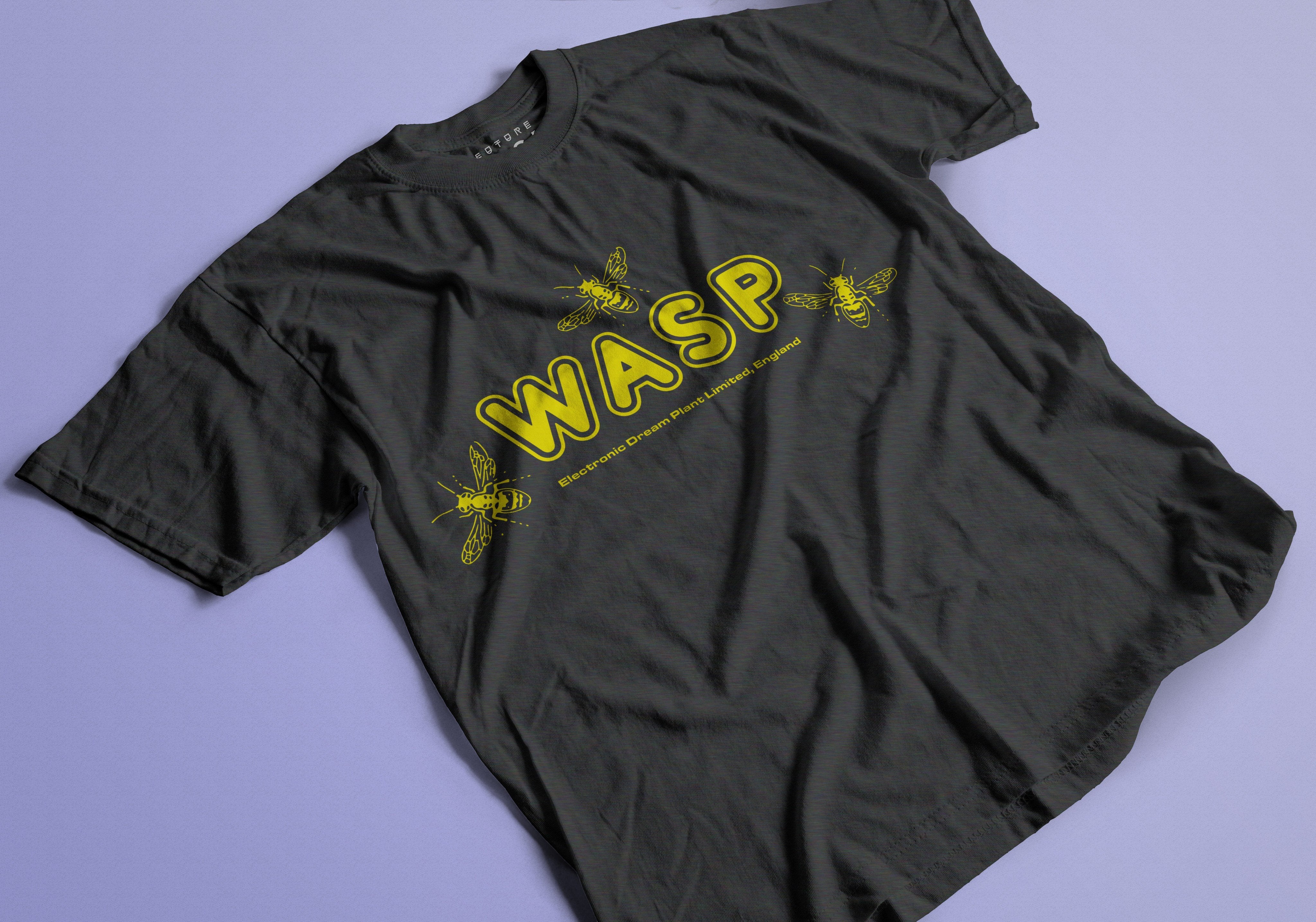 EDP Wasp Inspired T-Shirt / Black-Future Past-Essential Republik