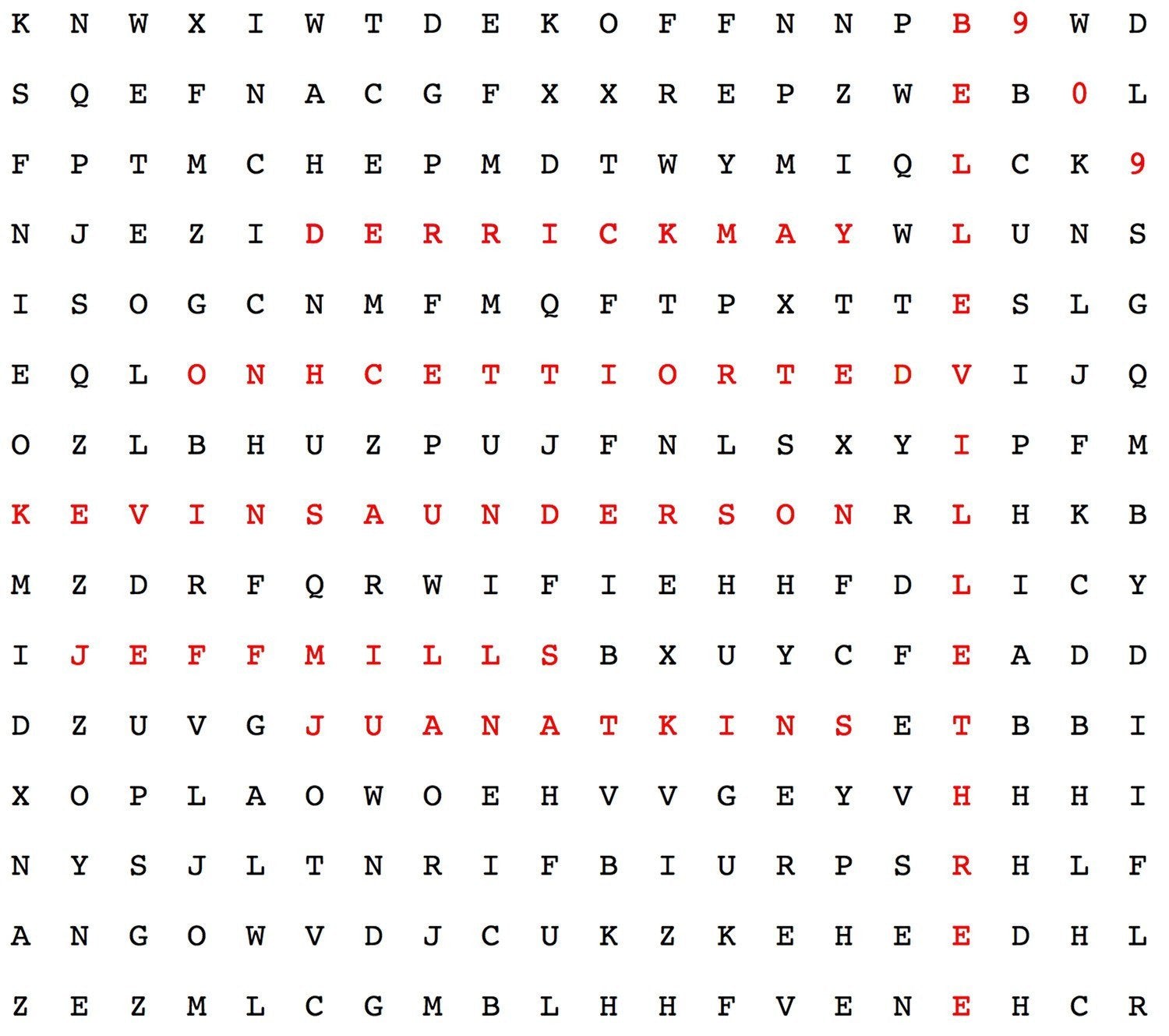 Detroit Techno Word Puzzle T-Shirt / White-Future Past-Essential Republik