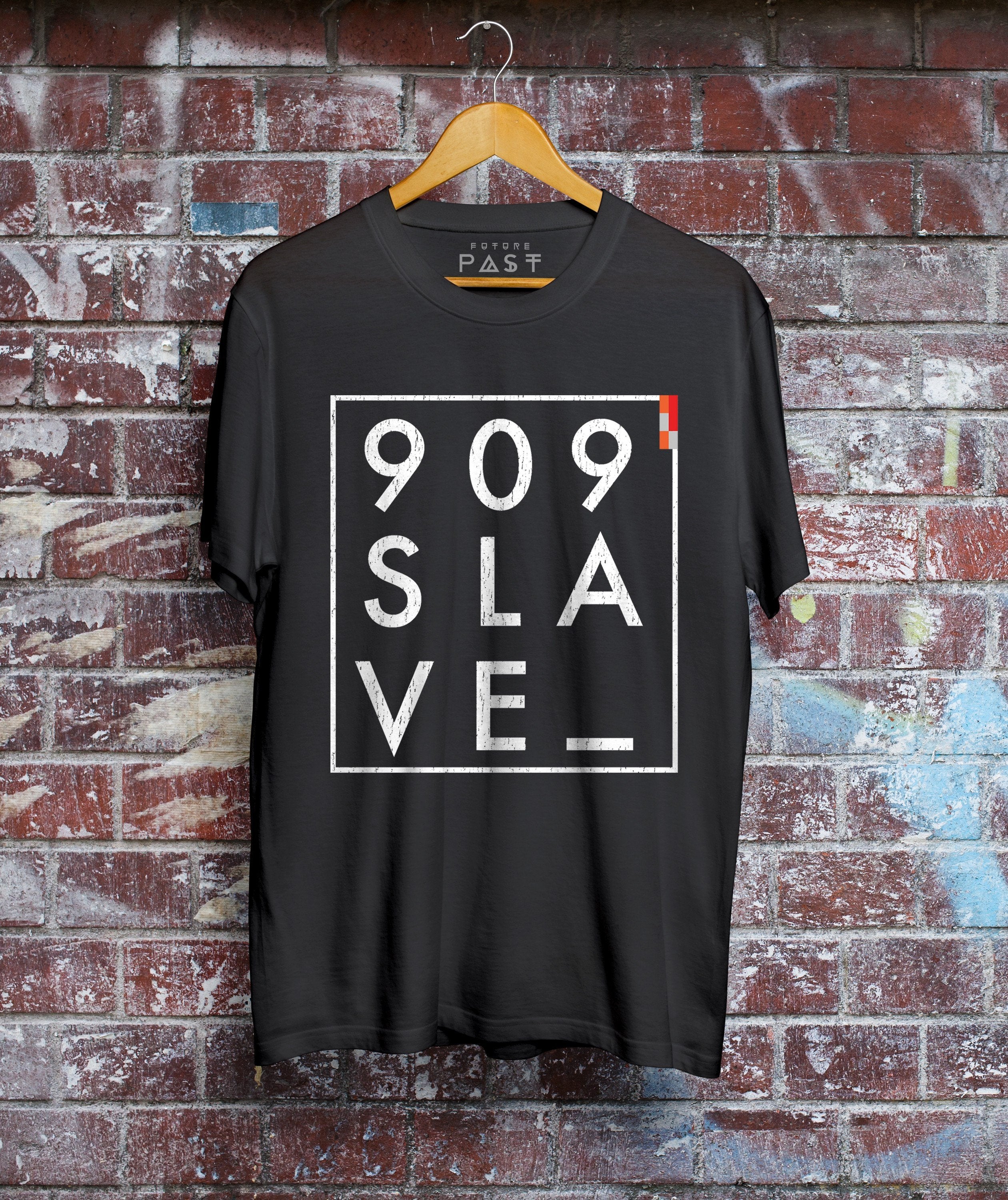 909 Slave T-Shirt / Black-Future Past-Essential Republik