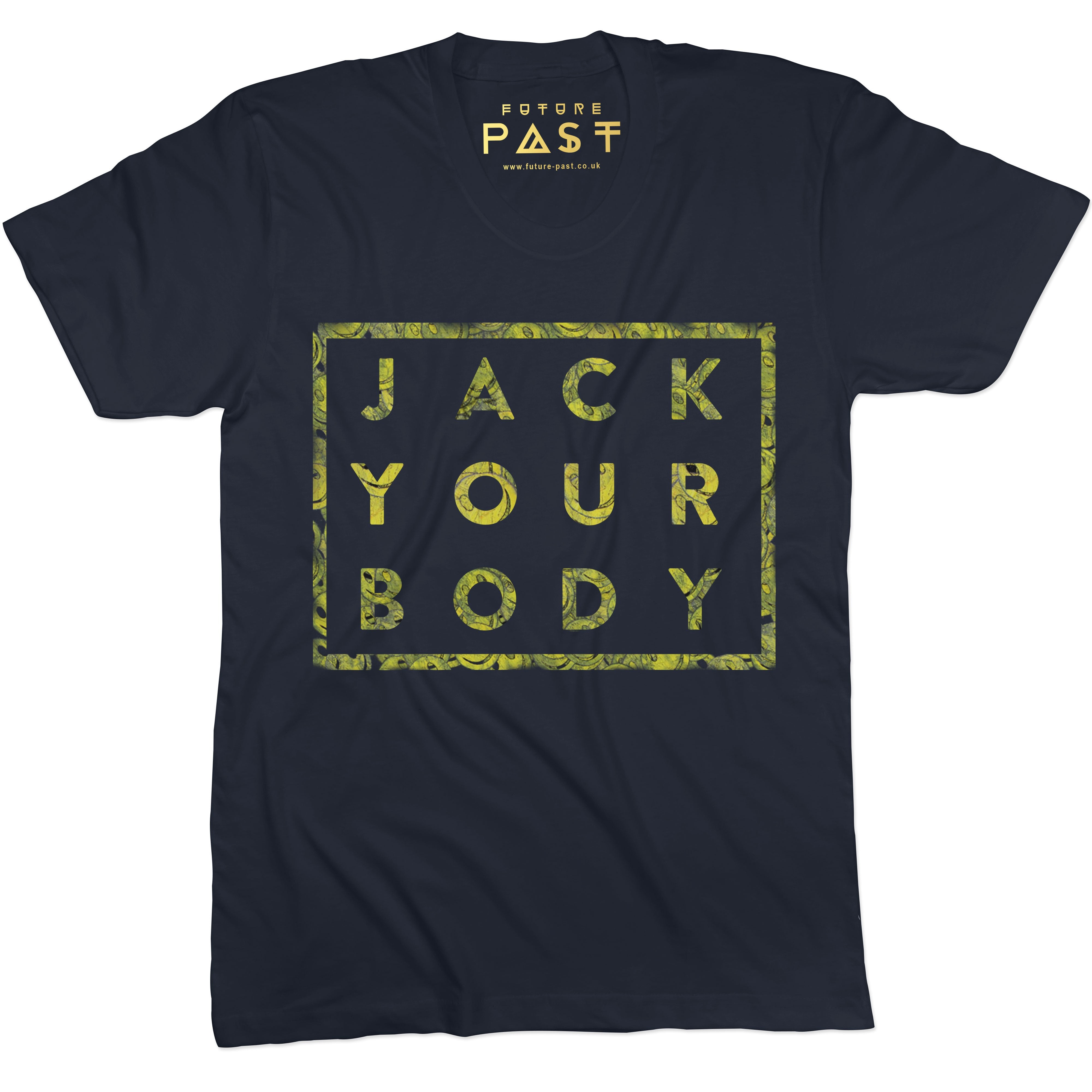 Jack Your Body T-Shirt / Navy-Future Past-Essential Republik
