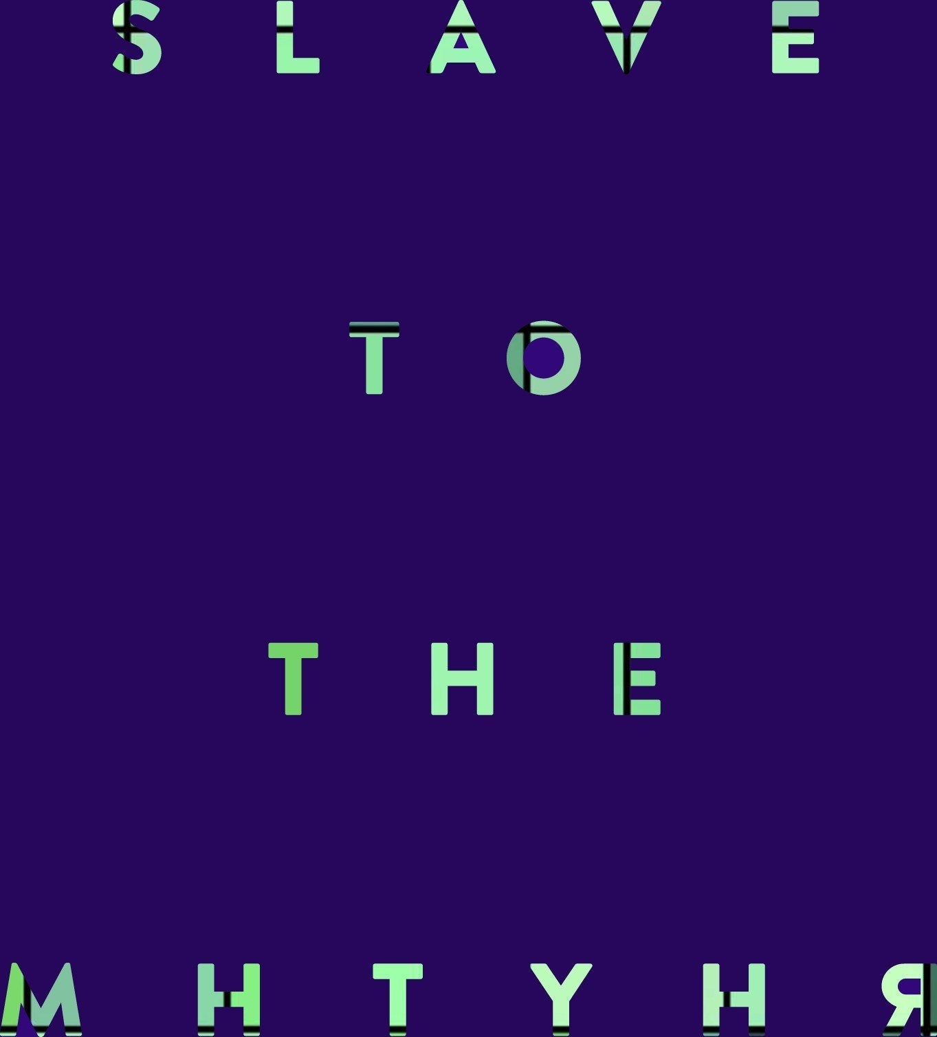 Slave To The Rhythm T-Shirt / Navy-Future Past-Essential Republik