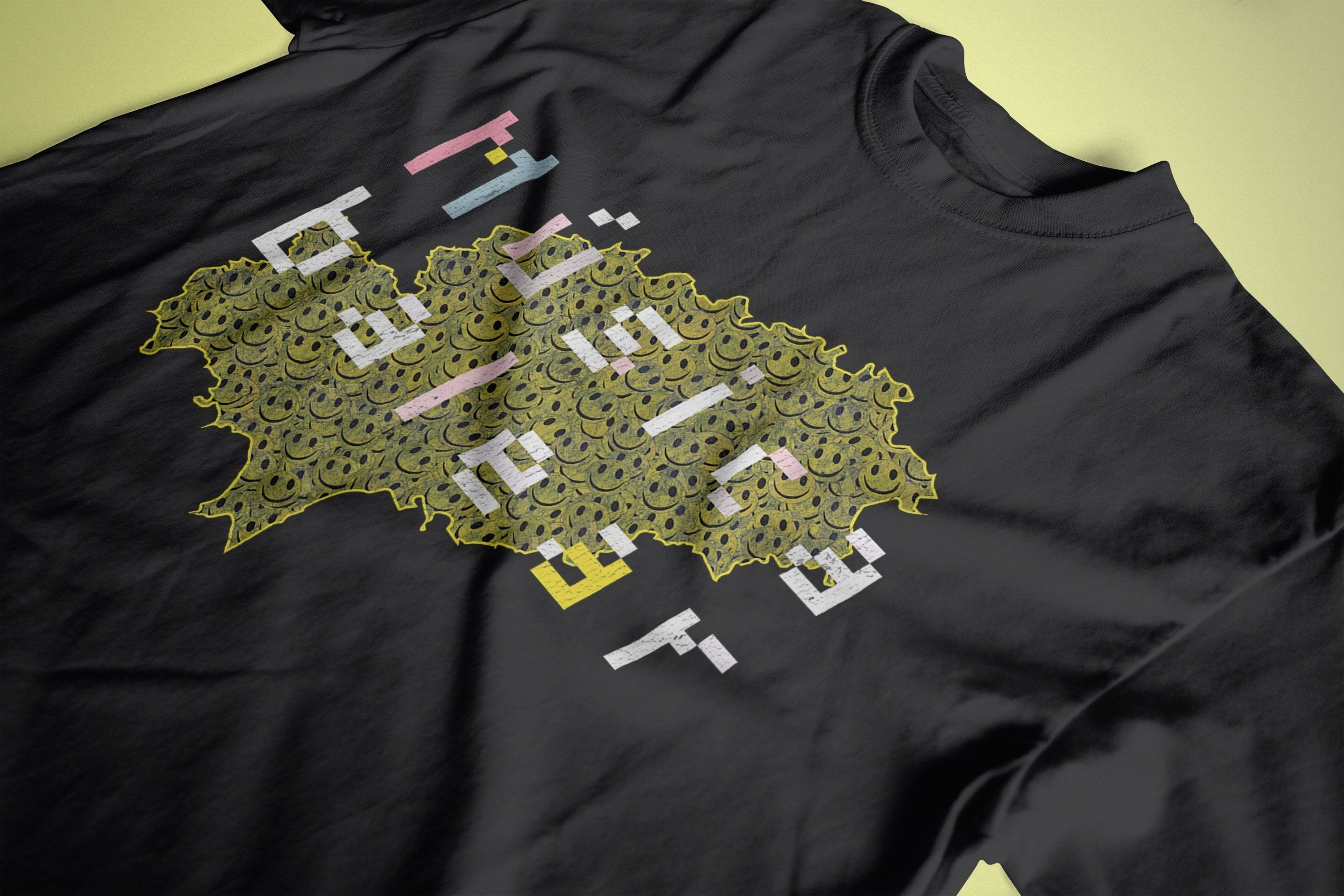 Balearic Beats Ibiza 1987 T-Shirt / Black-Future Past-Essential Republik