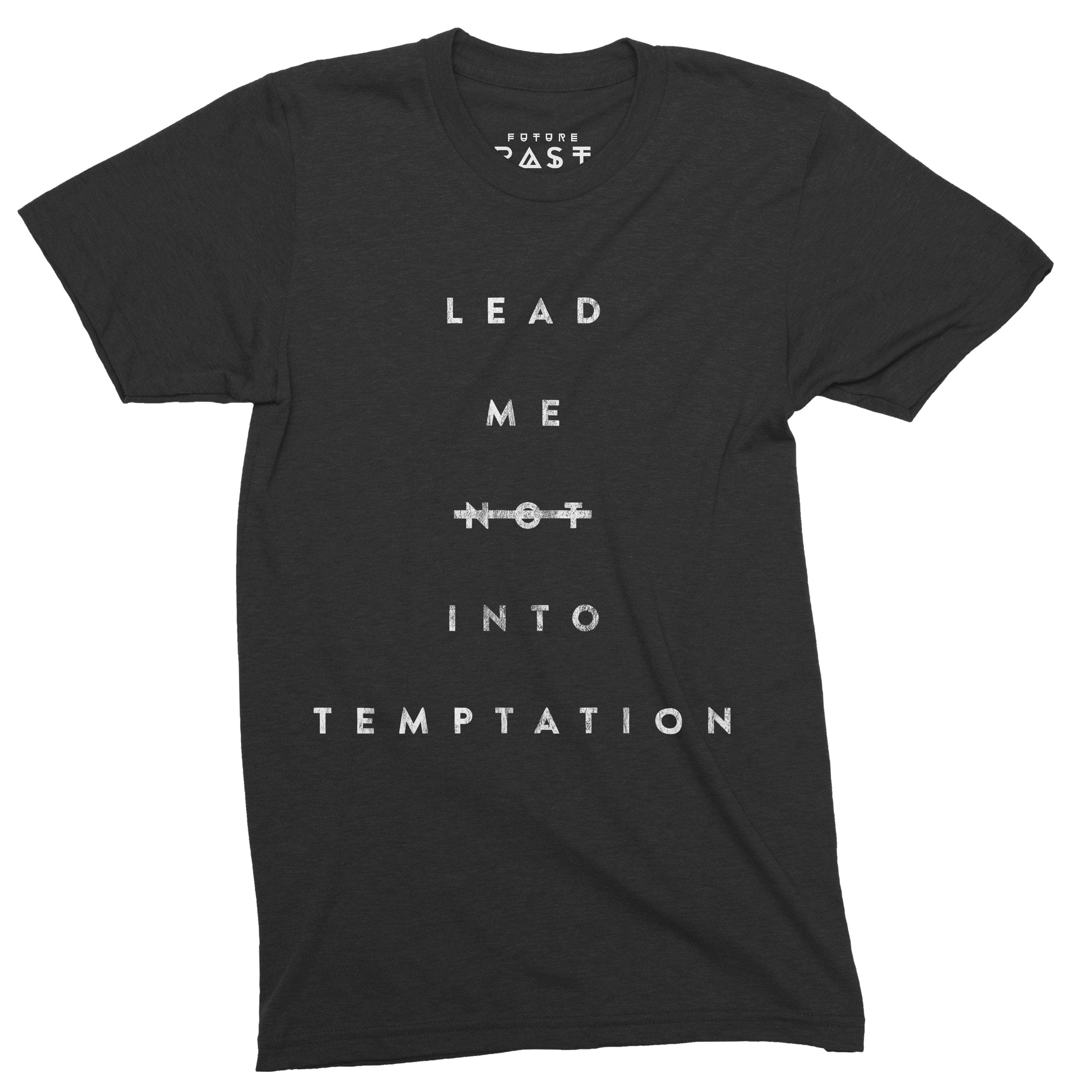 Lead Me Into Temptation T-Shirt / Black-Future Past-Essential Republik