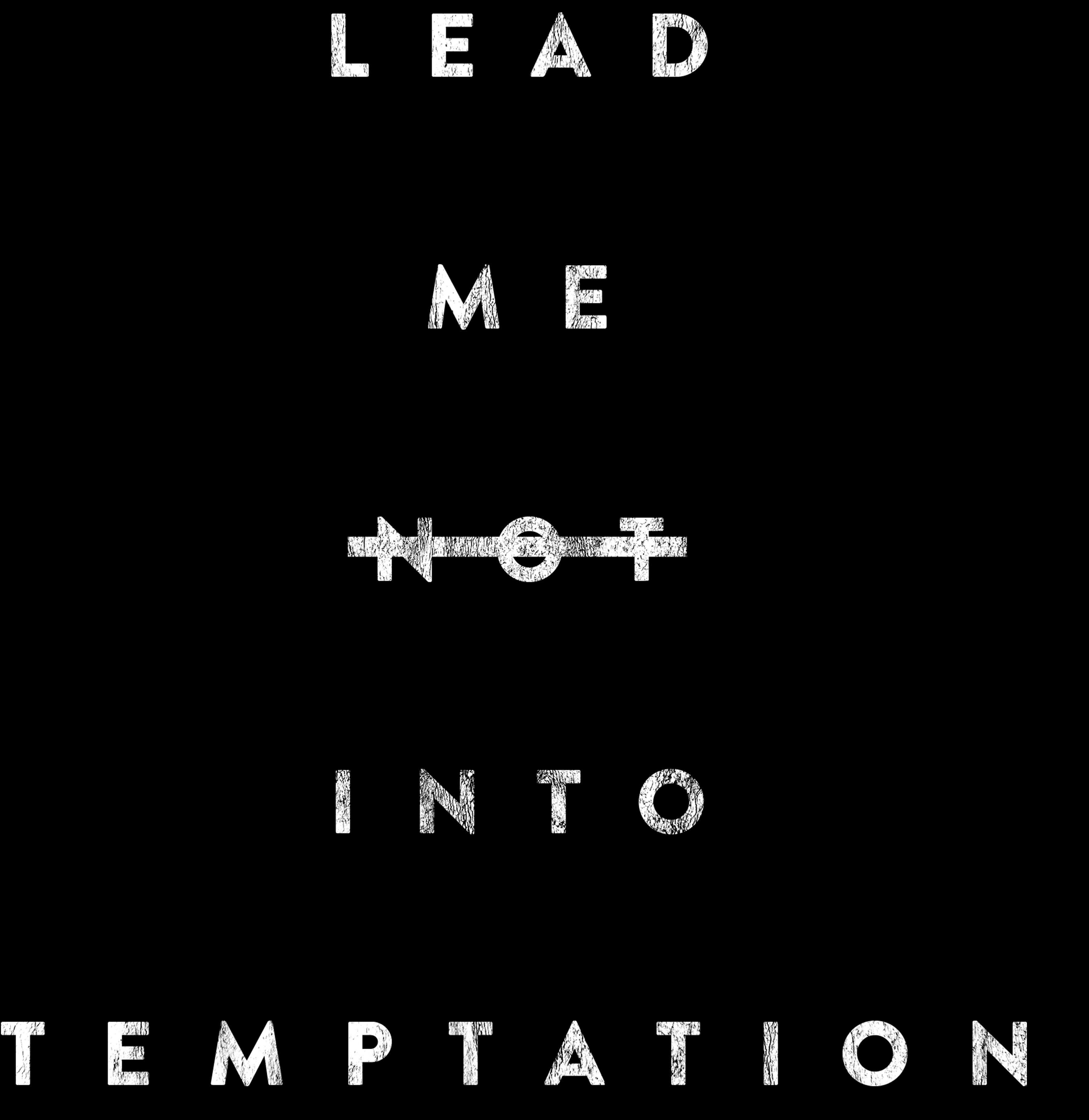 Lead Me Into Temptation T-Shirt / Black-Future Past-Essential Republik