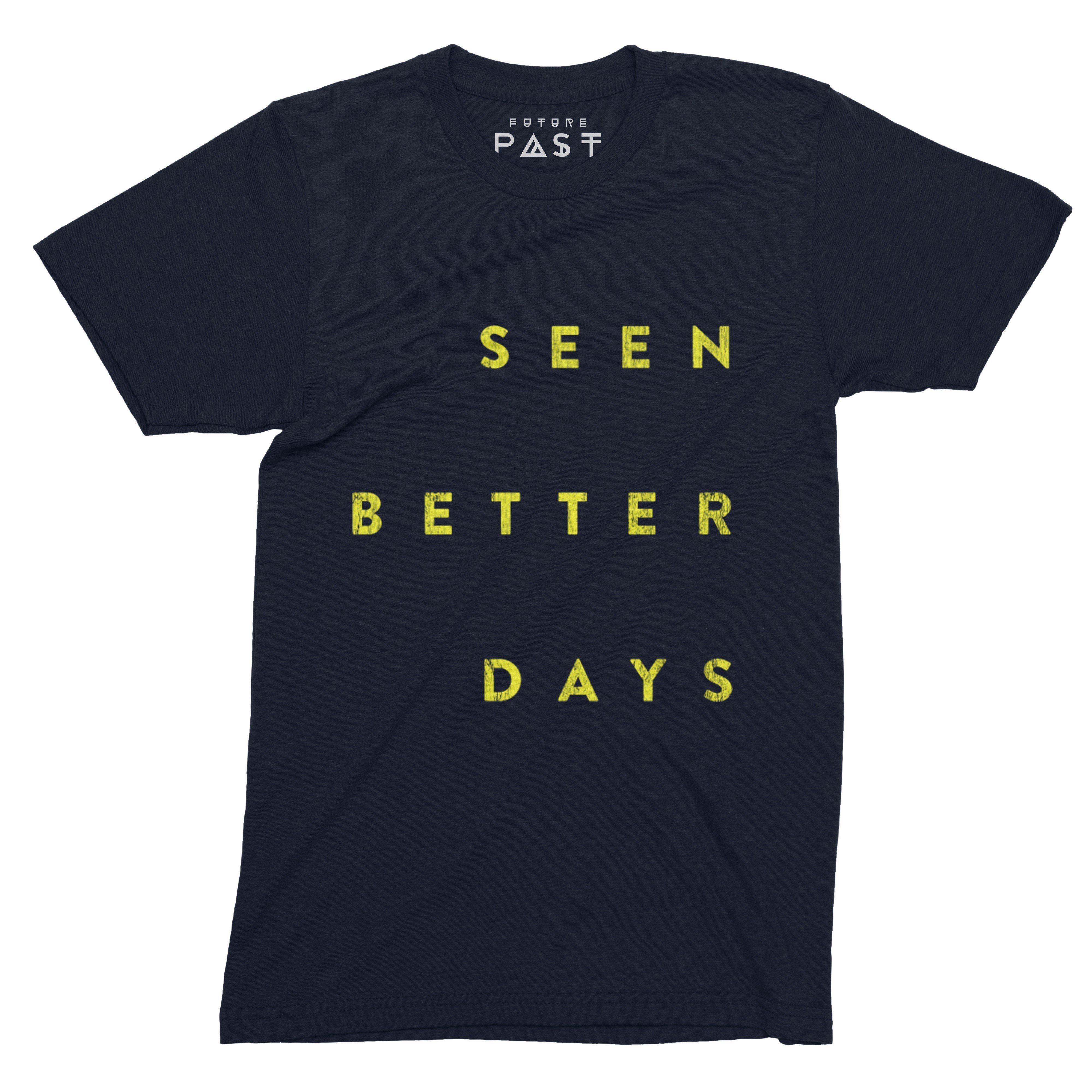 Seen Better Days T-Shirt / Navy-Future Past-Essential Republik