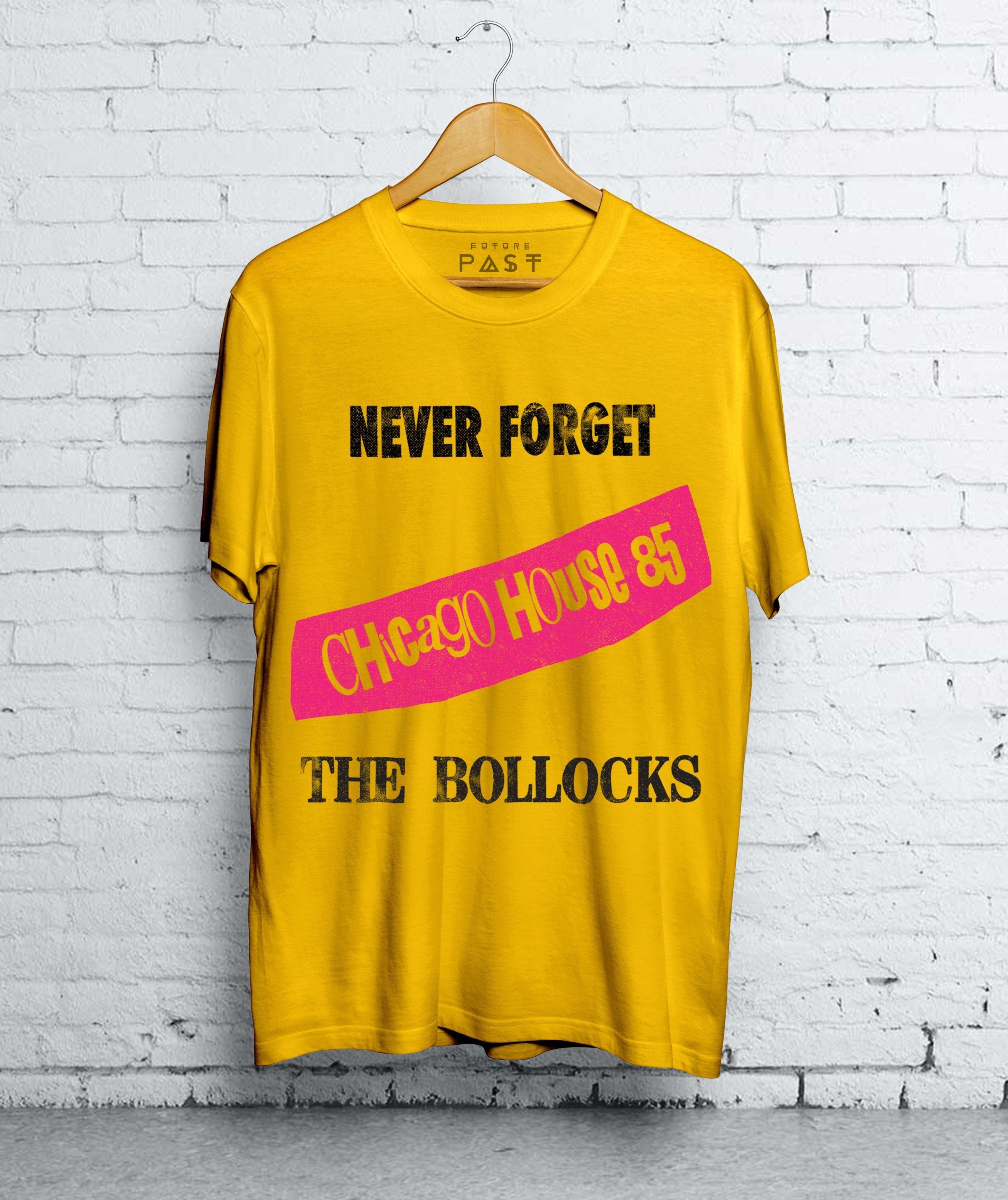 Chicago House Punk 1985 T-Shirt / Gold-Future Past-Essential Republik