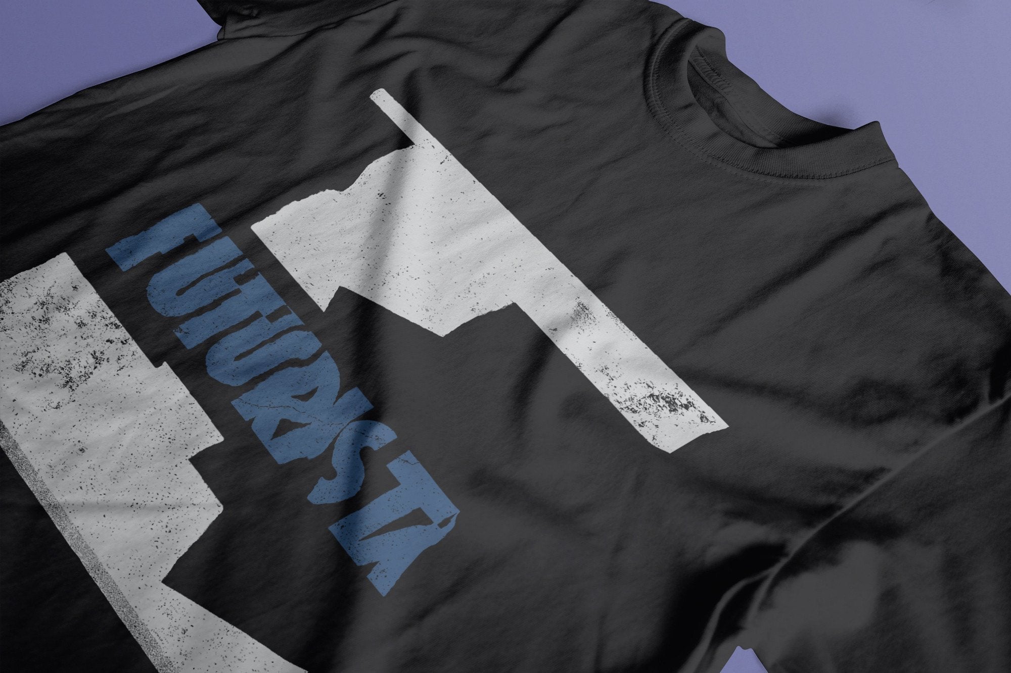 Futurism Futurista T-Shirt / Black-Future Past-Essential Republik