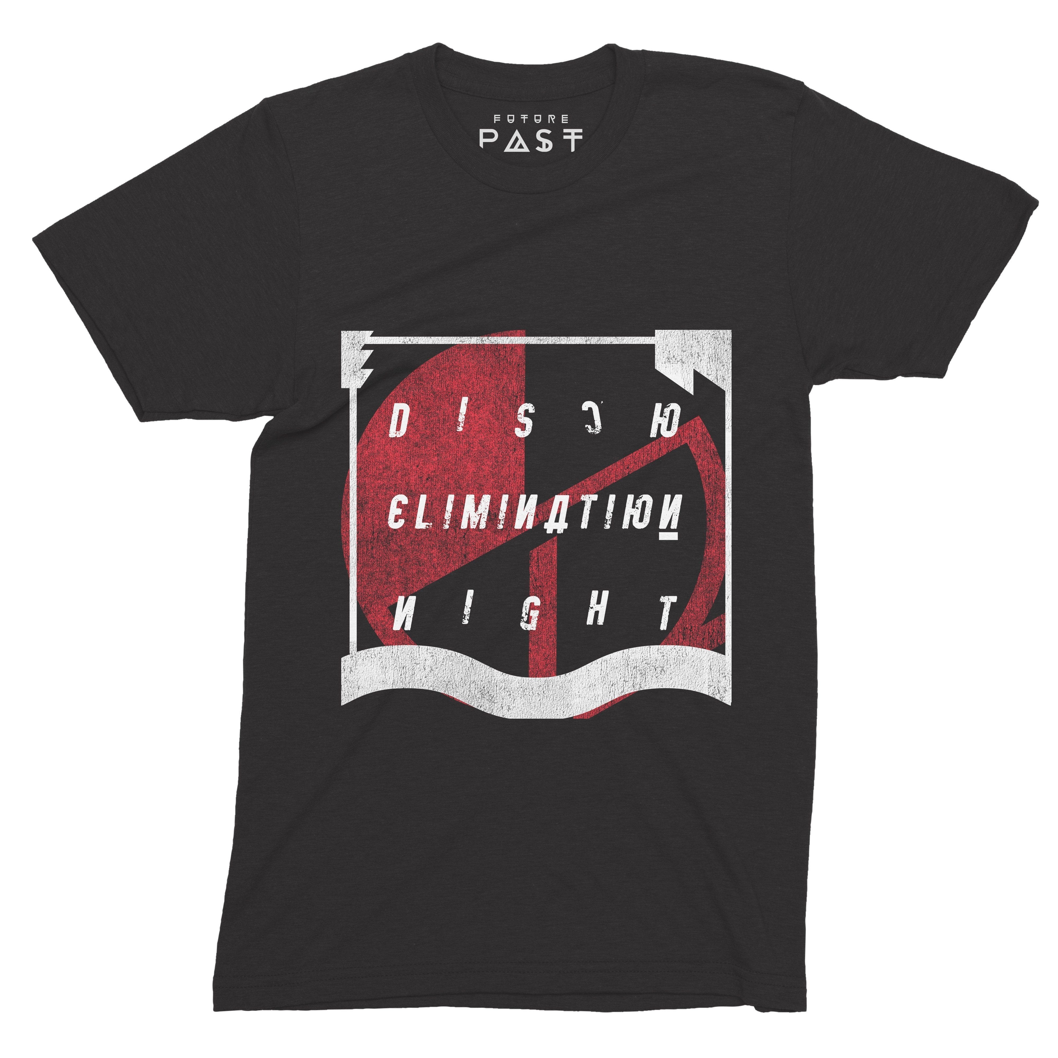 Disco Elimination Night T-Shirt / Black-Future Past-Essential Republik
