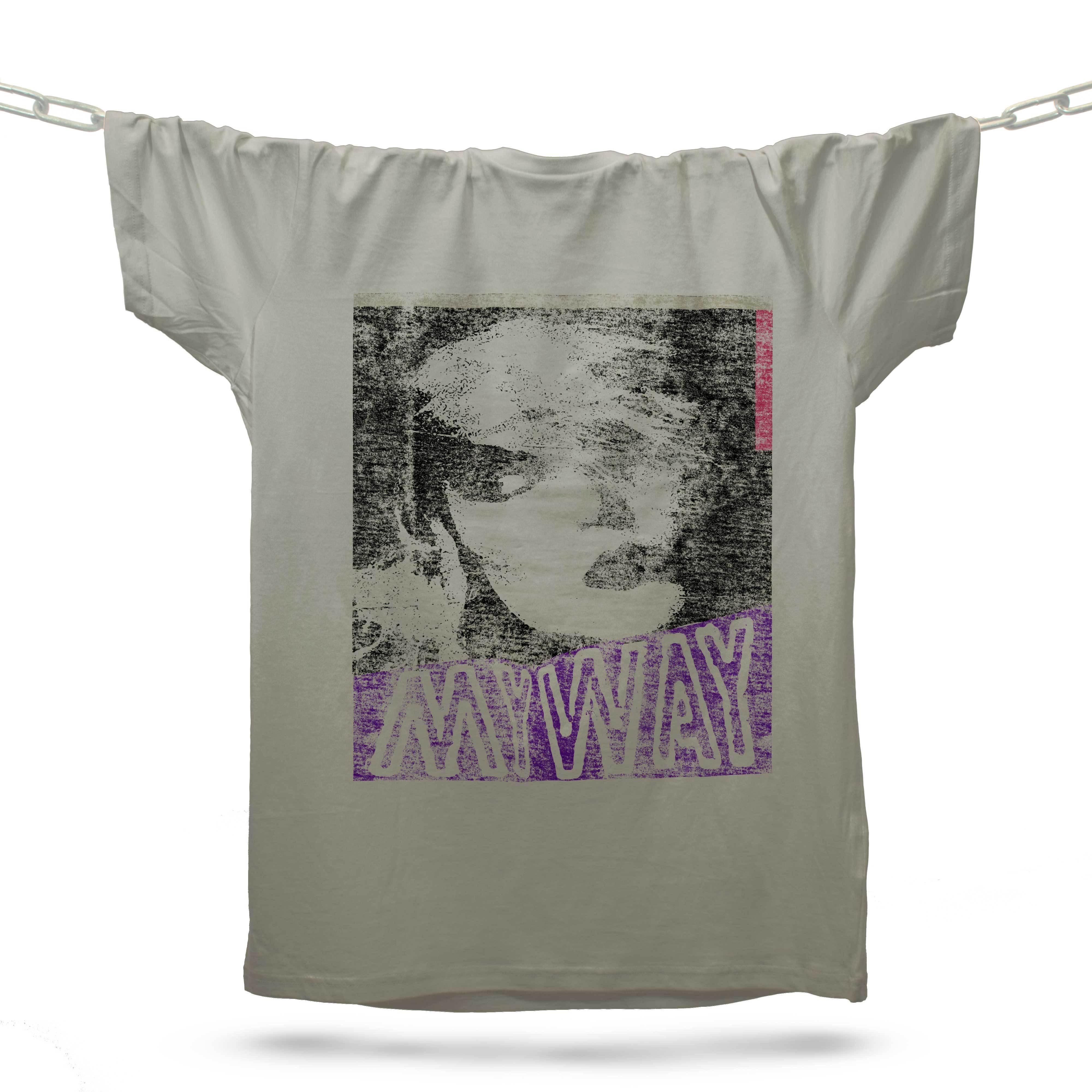 My Way Futurista T-Shirt / Grey-Future Past-Essential Republik