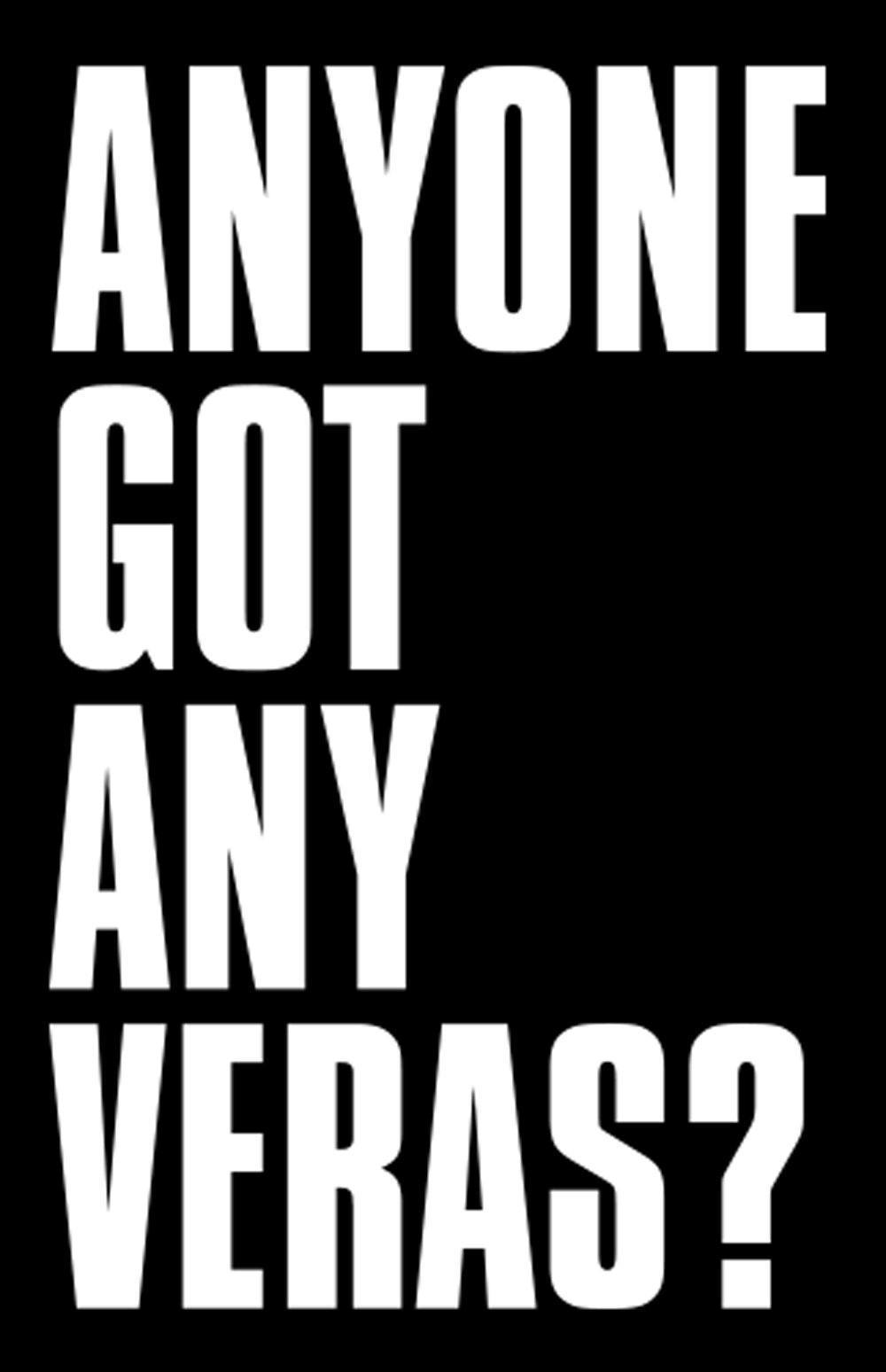 Anyone Got Any Veras T-Shirt / Black-Future Past-Essential Republik