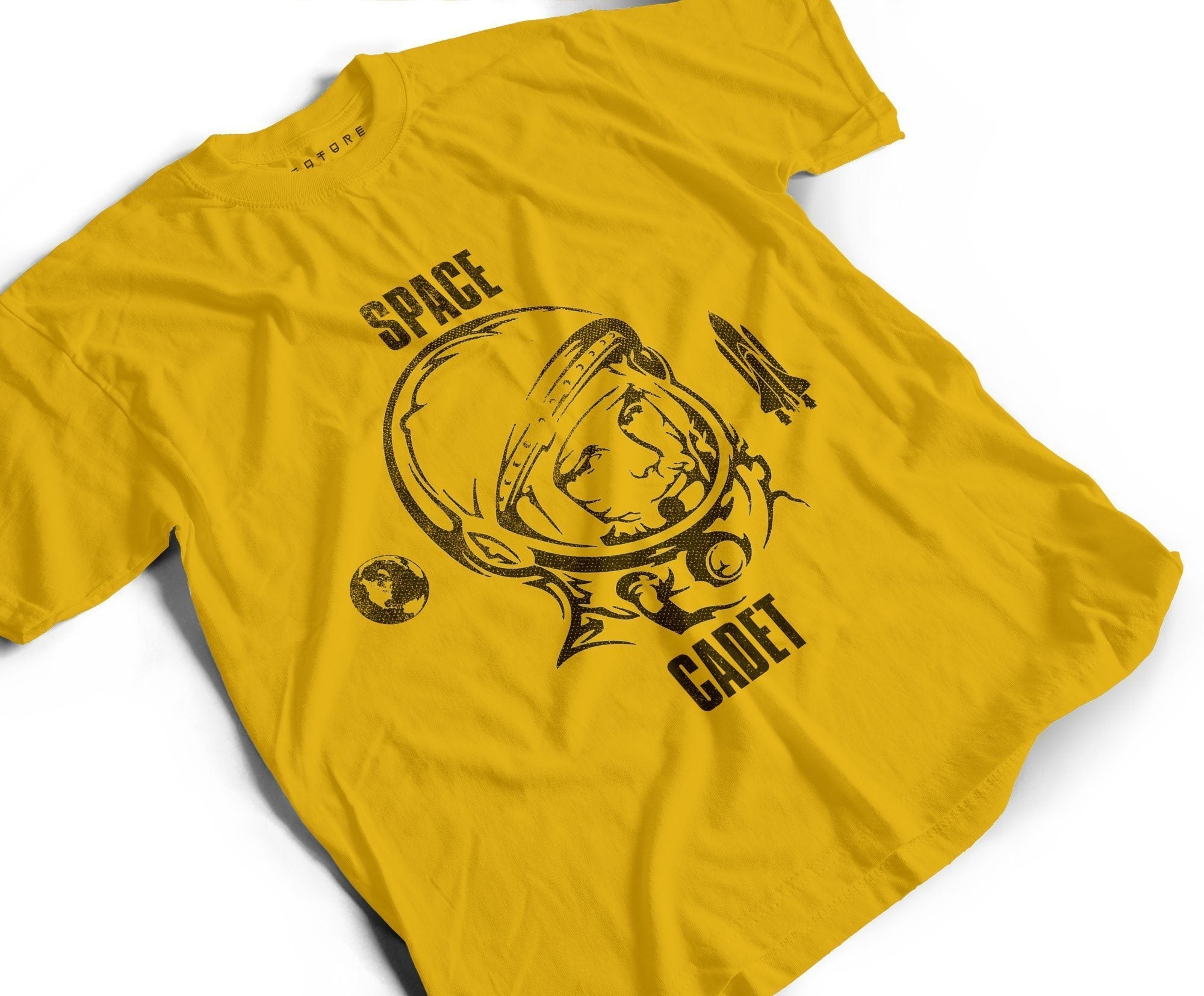 Space Cadet T-Shirt / Gold-Future Past-Essential Republik
