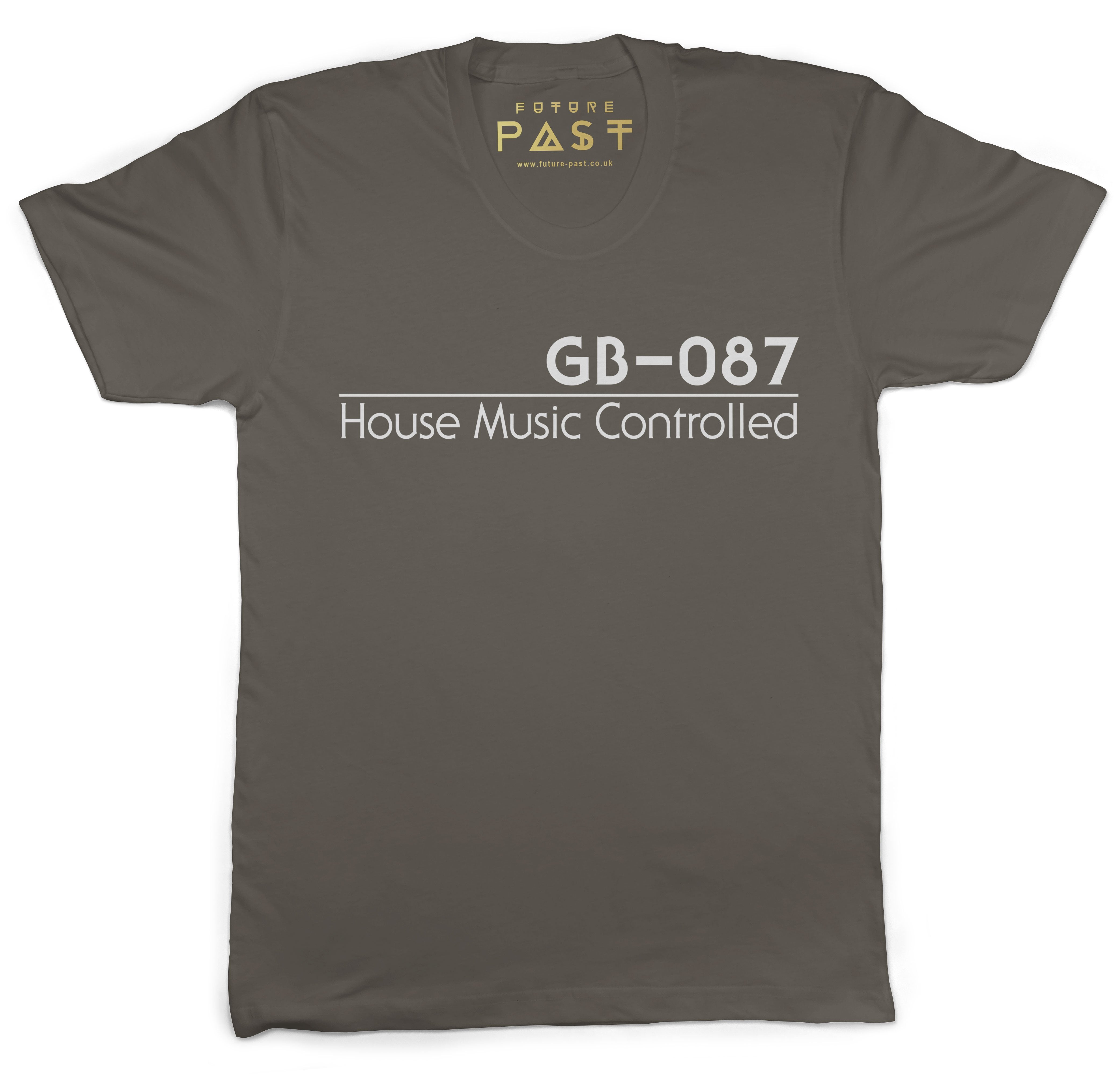 GB-087 House Music Controlled T-Shirt / Khaki-Future Past-Essential Republik