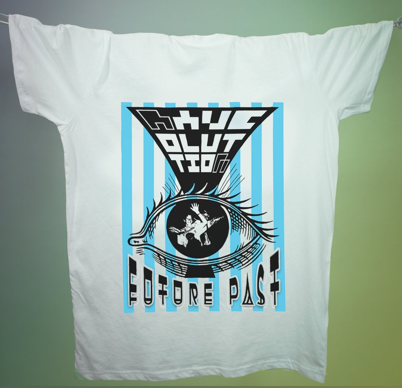 Raveolution Eye T-Shirt / White-Future Past-Essential Republik