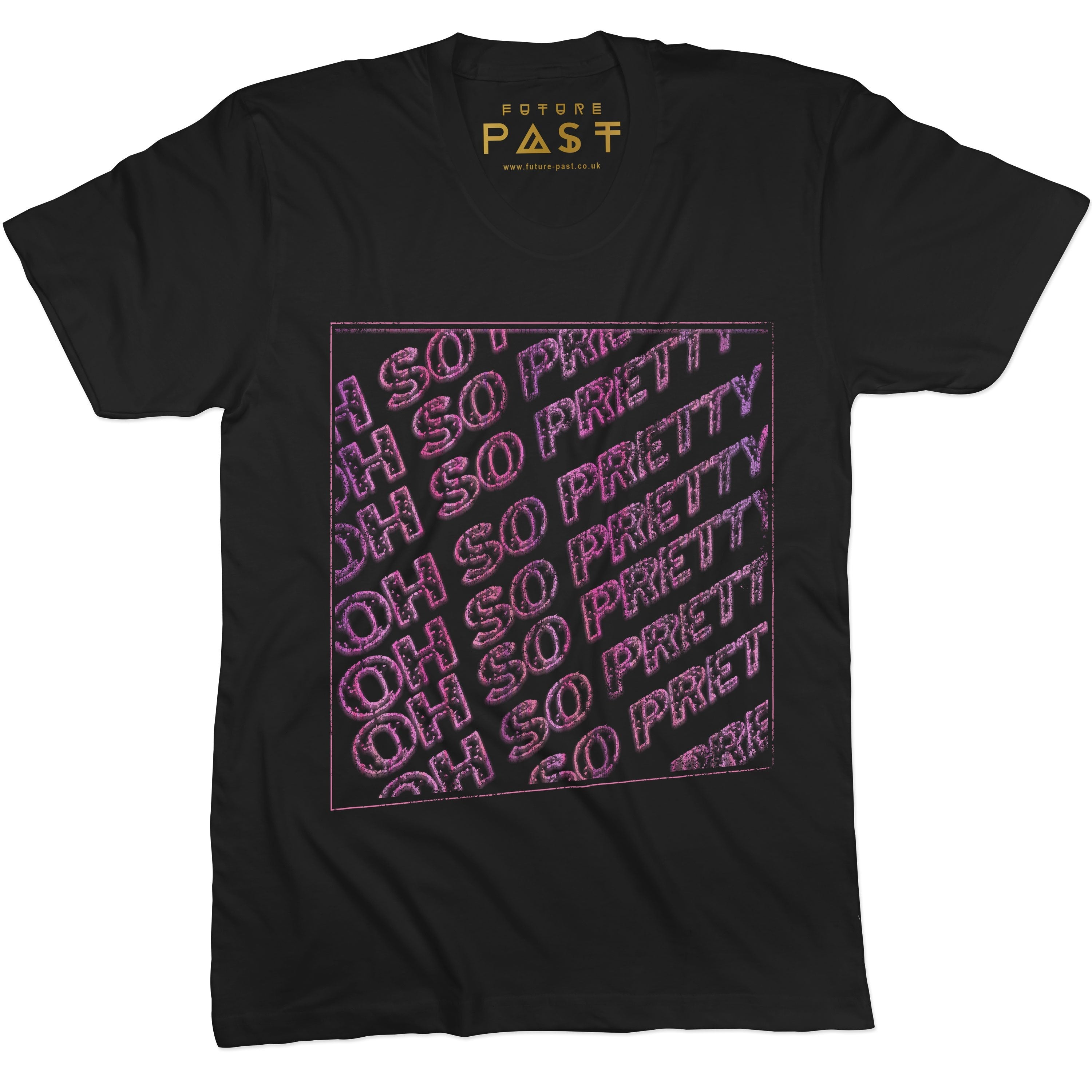 Oh So Pretty T-Shirt / Black-Future Past-Essential Republik