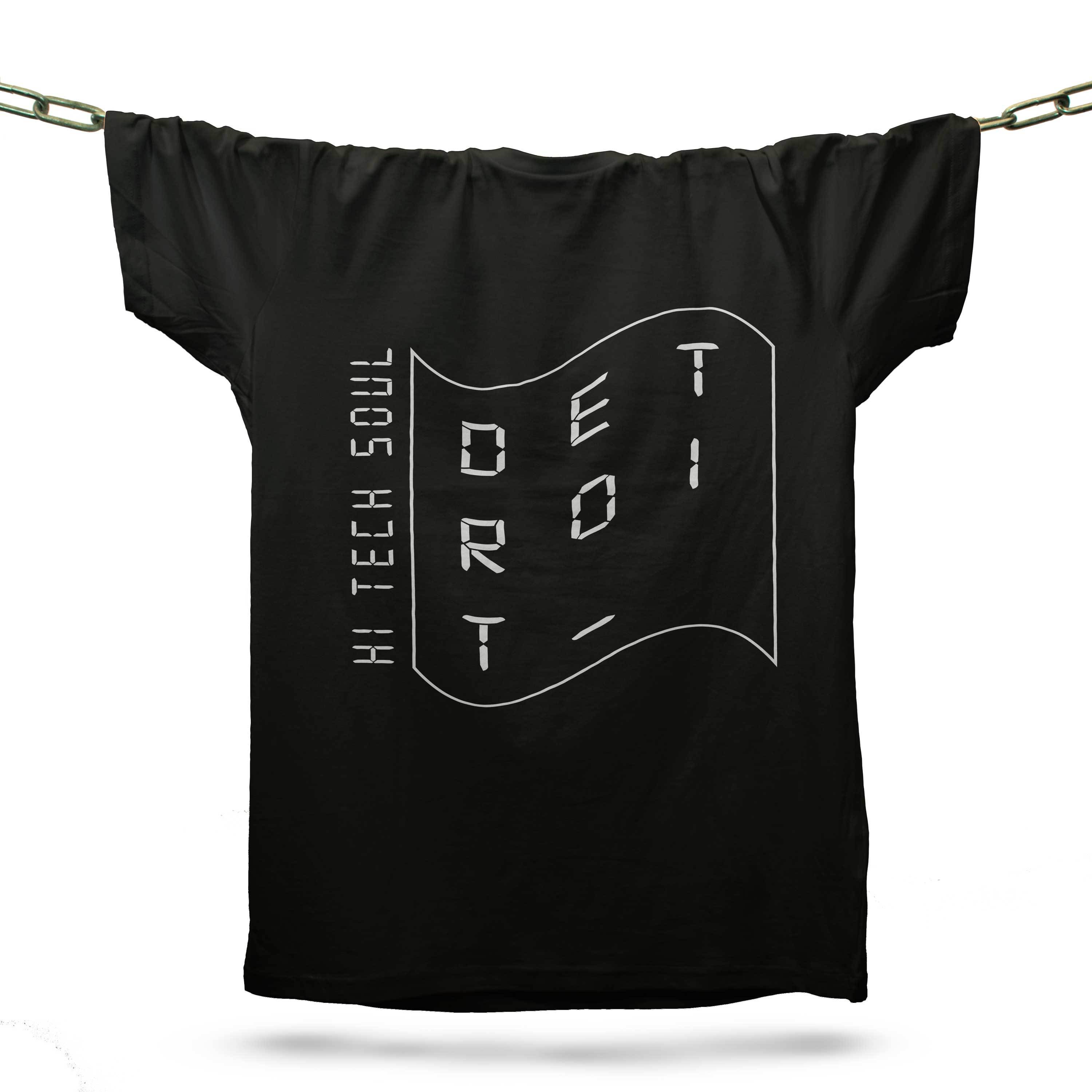 Detroit Hi Tech Soul Techno T-Shirt / Black-Future Past-Essential Republik