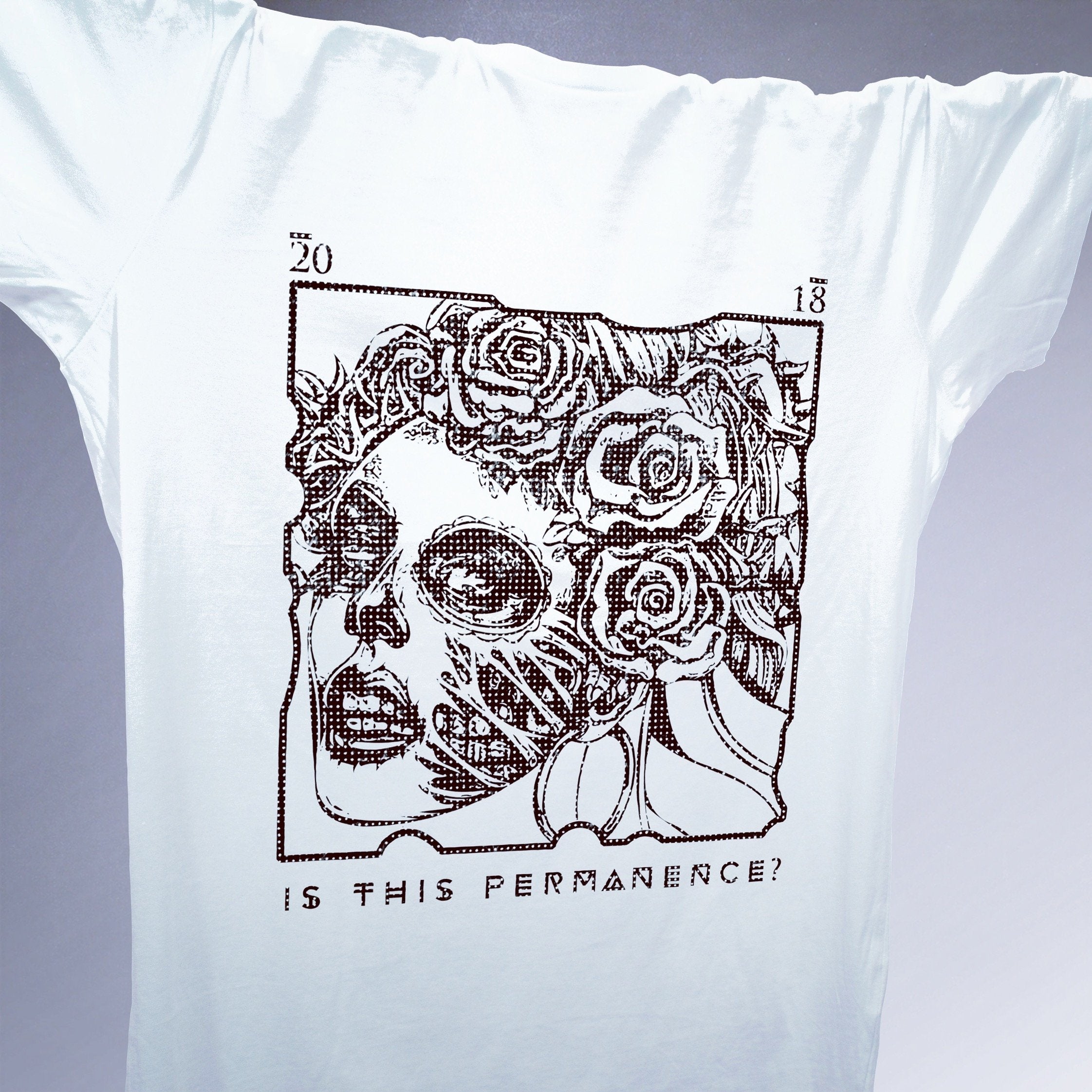 Is This Permanence T-Shirt / White-Future Past-Essential Republik