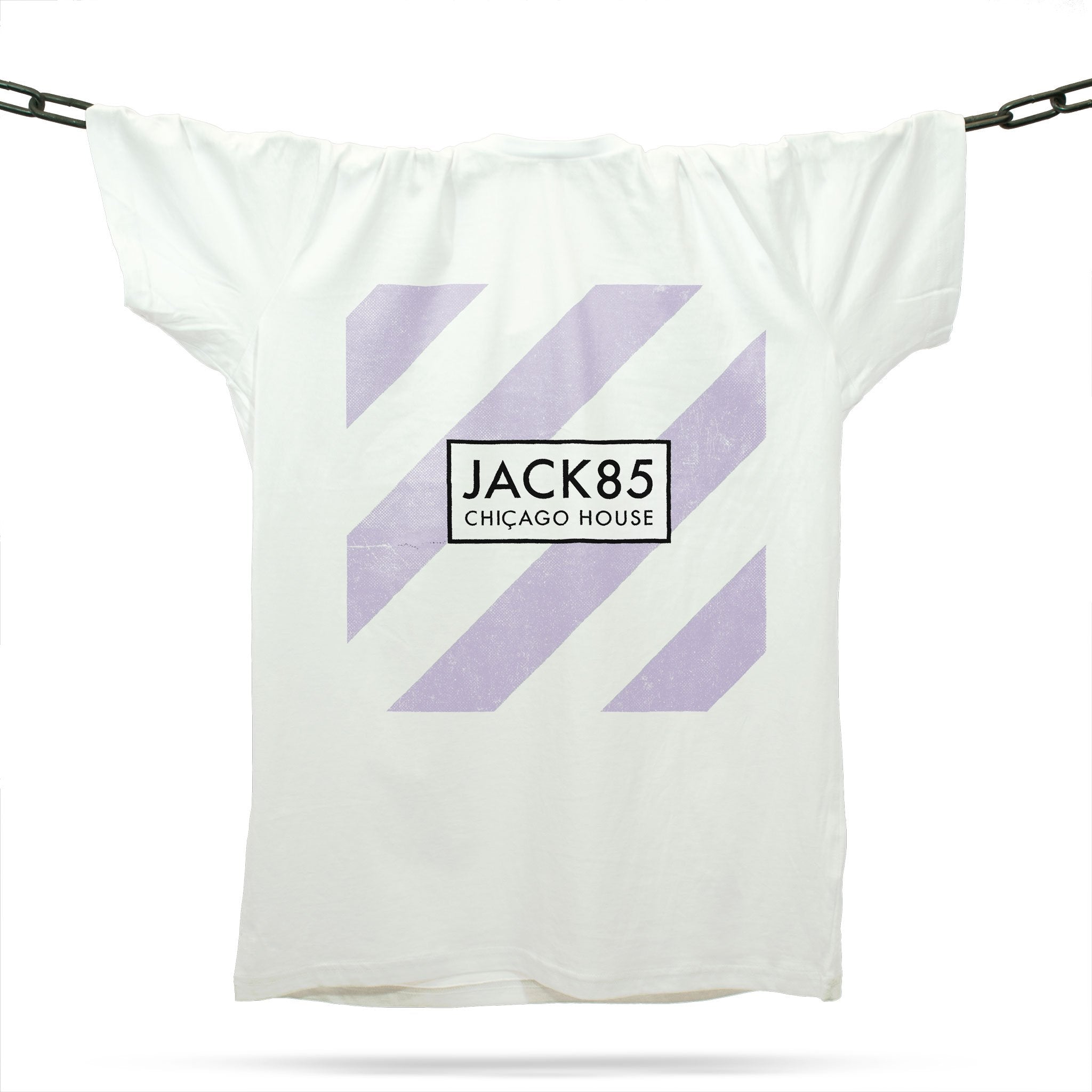 Jack 85 Chicago House T-Shirt / White-Future Past-Essential Republik