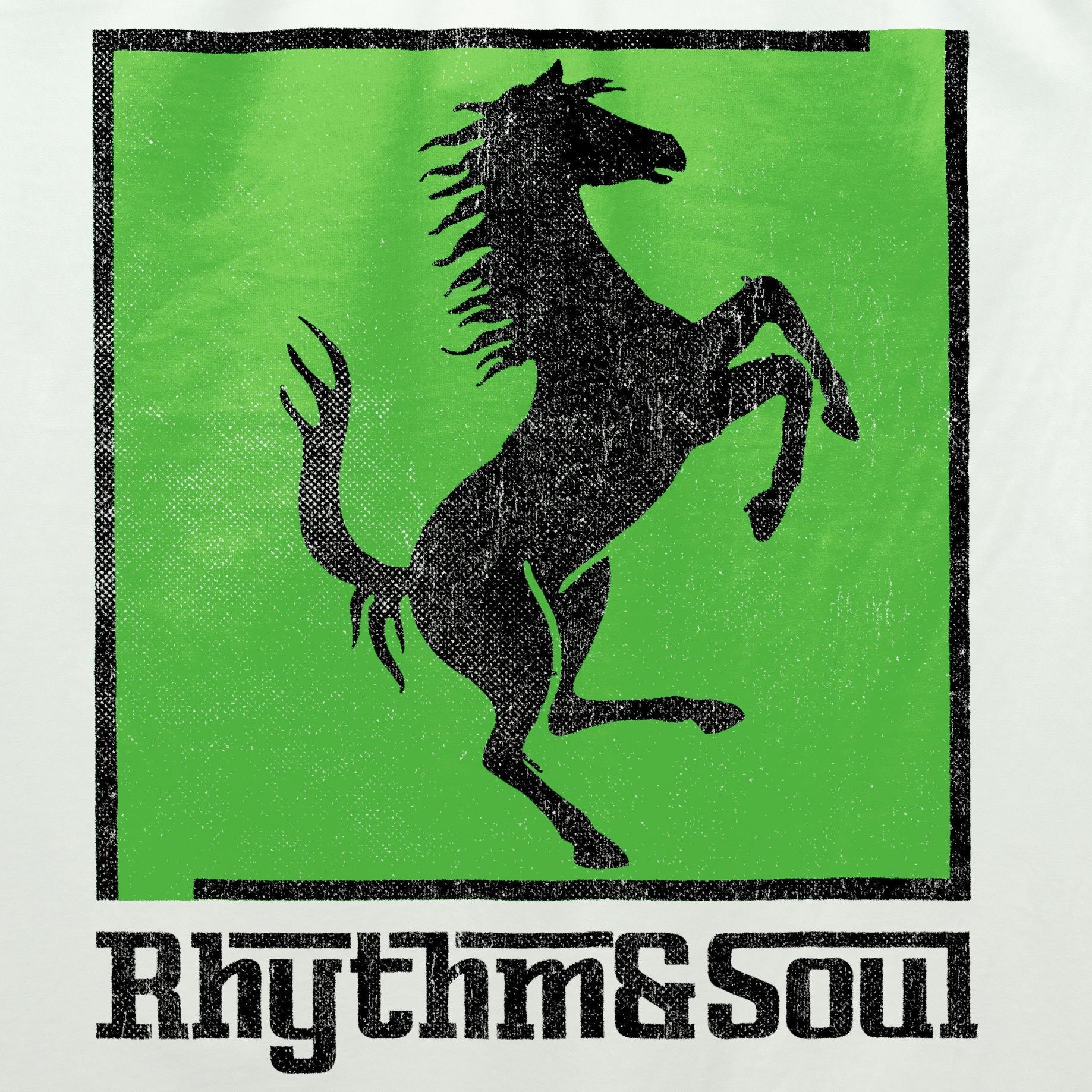 Rhythm And Soul T-Shirt / White-Future Past-Essential Republik