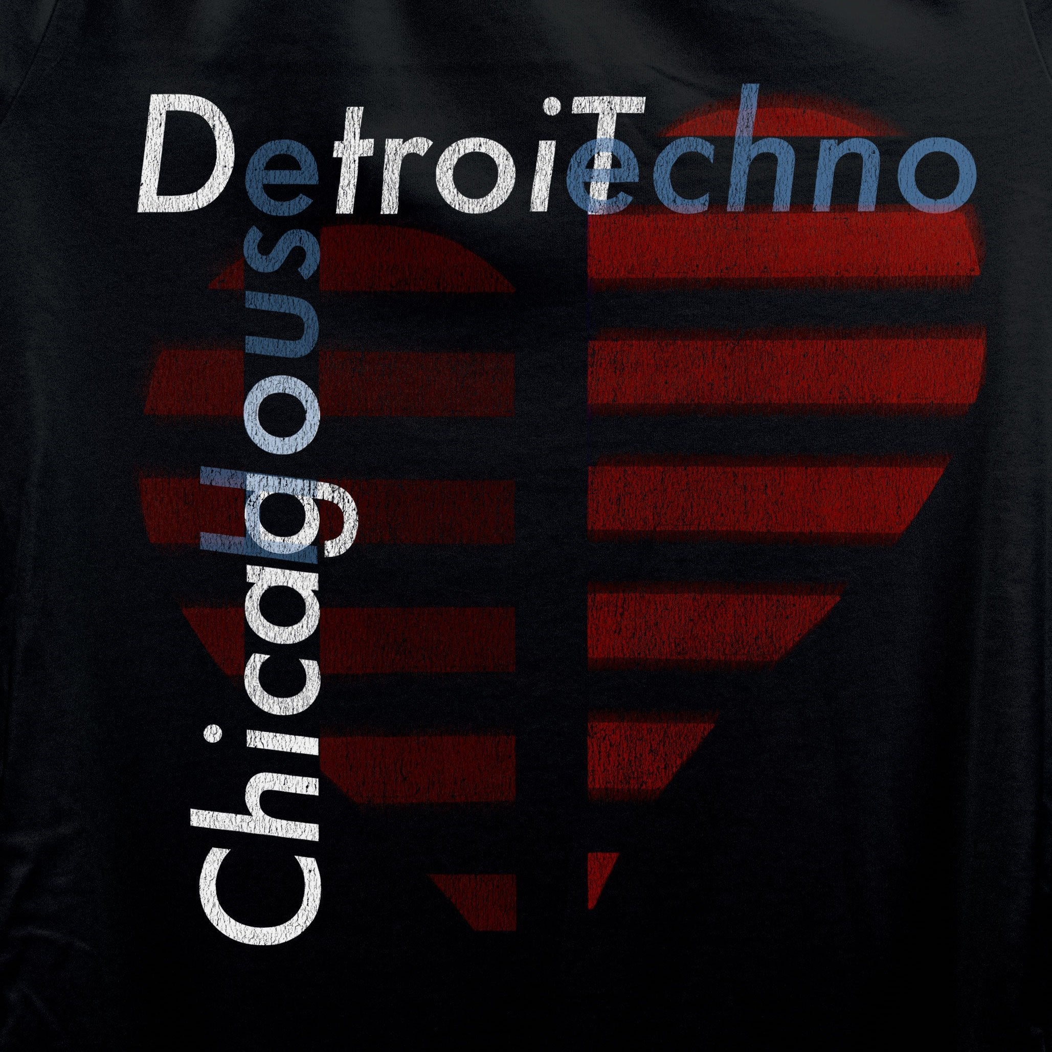 House Techno Origins T-Shirt / Black-Future Past-Essential Republik