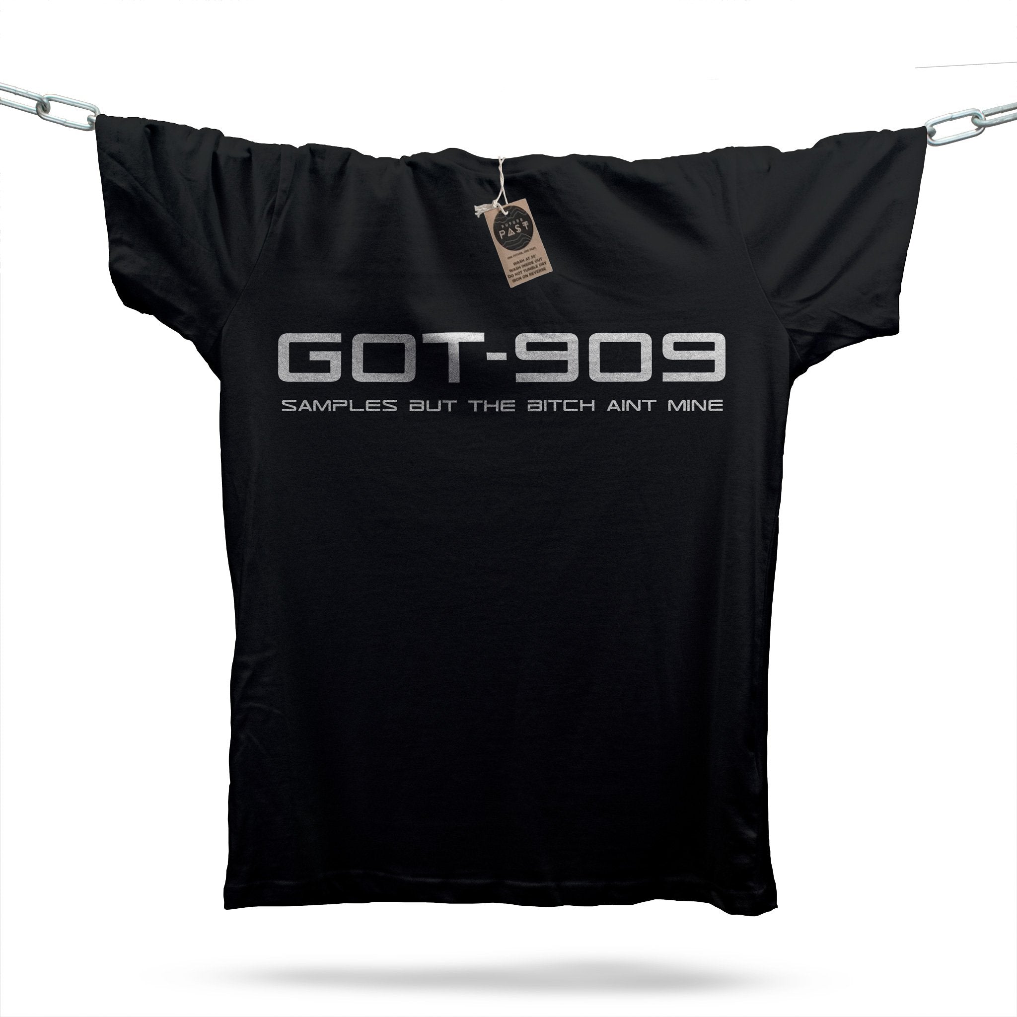 Got 909 Samples T-Shirt / Black-Future Past-Essential Republik