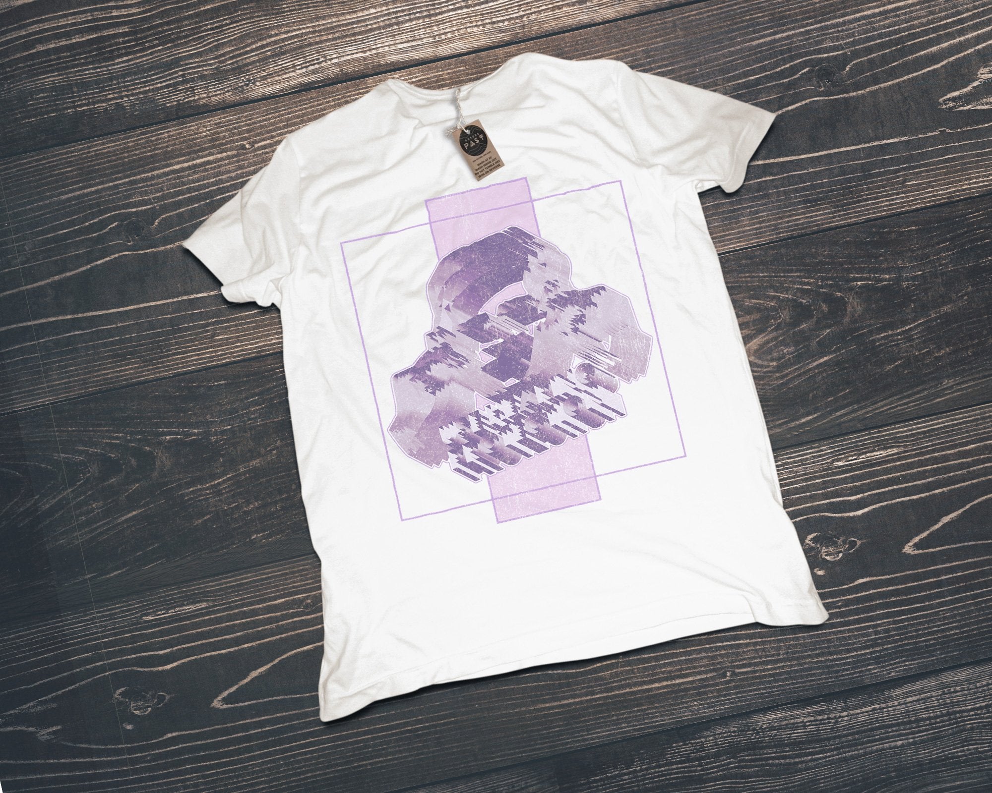 Don't Use Hearing Protection T-Shirt / White-Future Past-Essential Republik