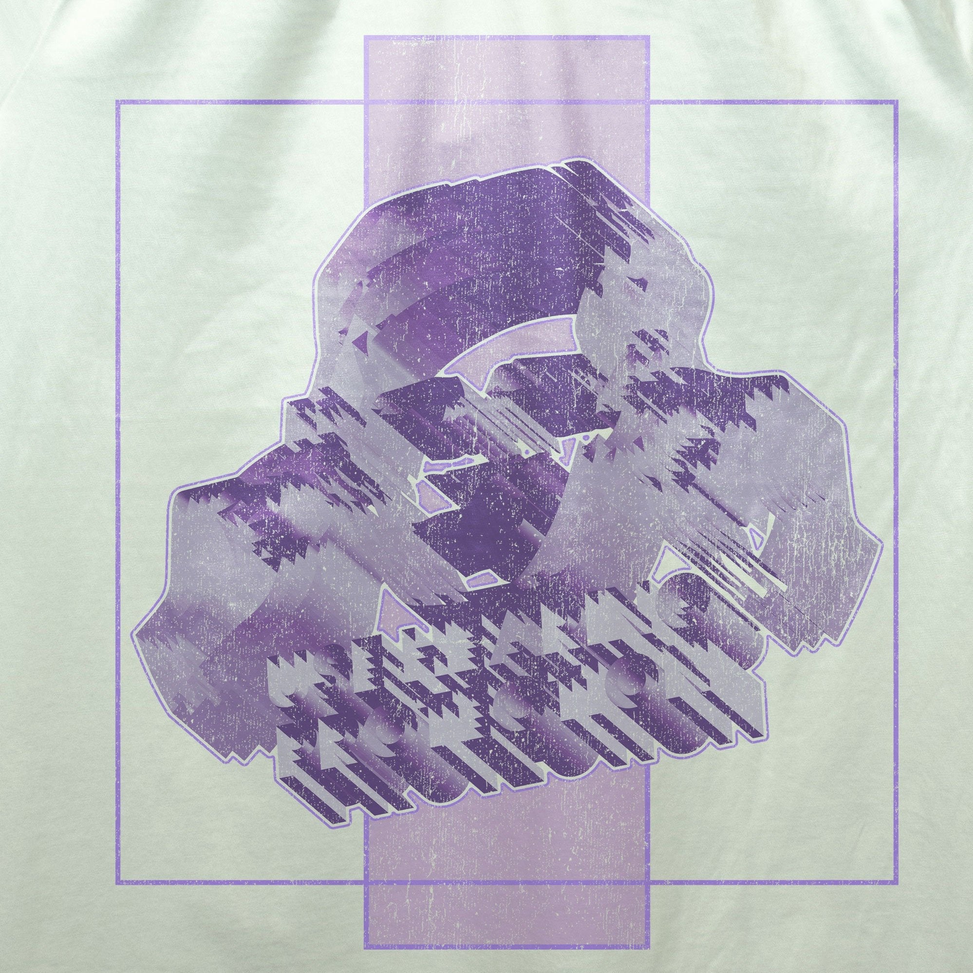 Don't Use Hearing Protection T-Shirt / White-Future Past-Essential Republik