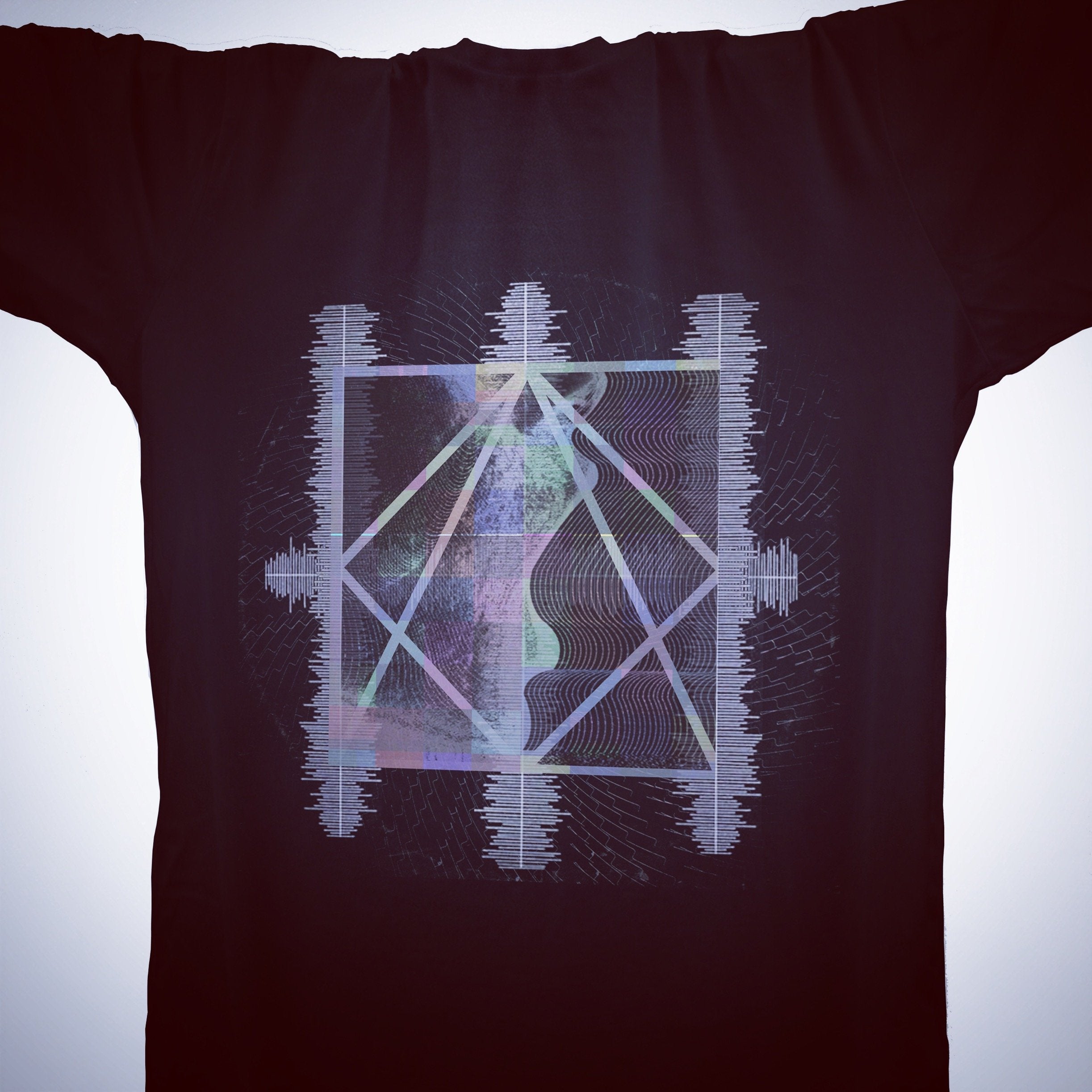 Soundwave Mouth T-Shirt / Black-Future Past-Essential Republik