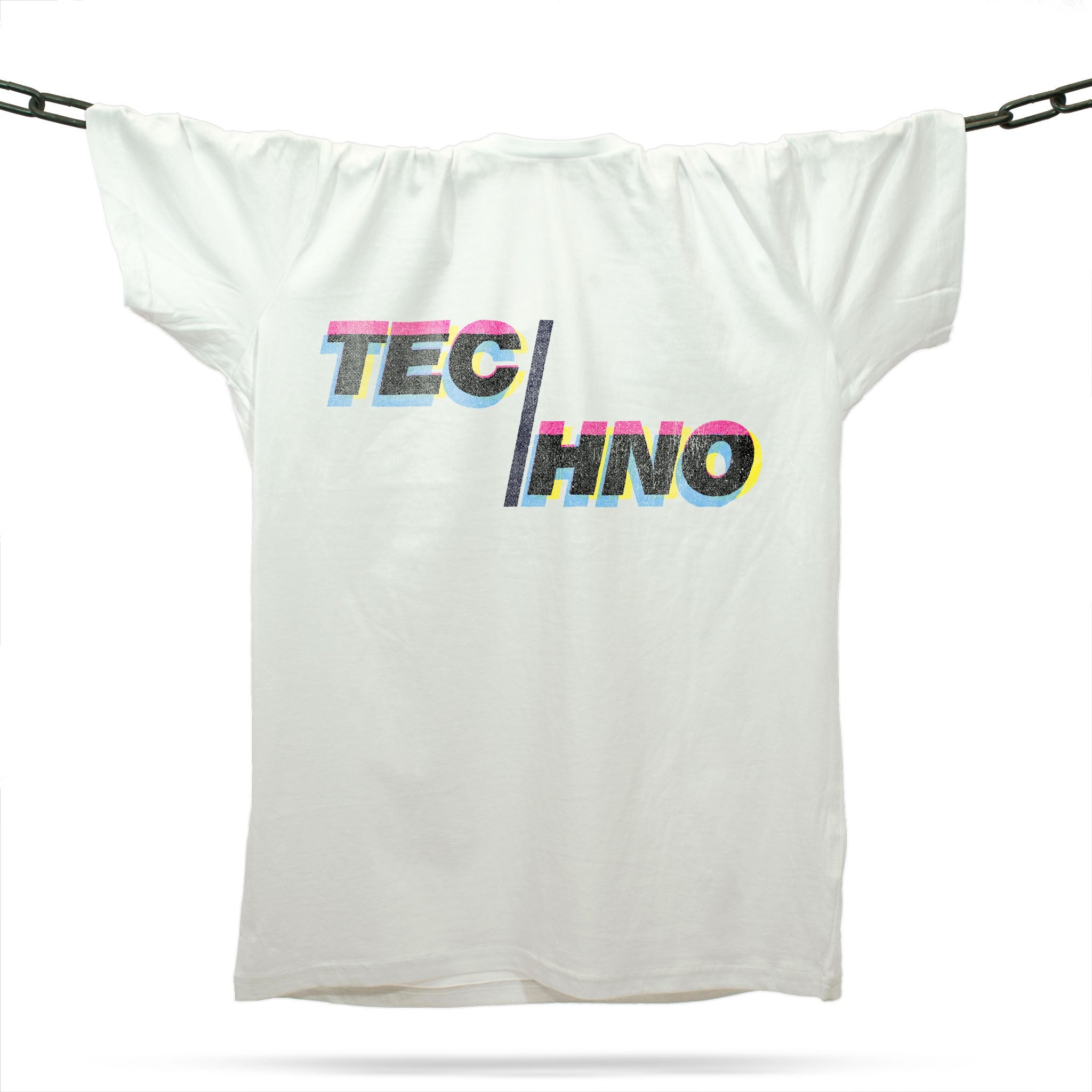 Total Techno T-Shirt / White-Future Past-Essential Republik