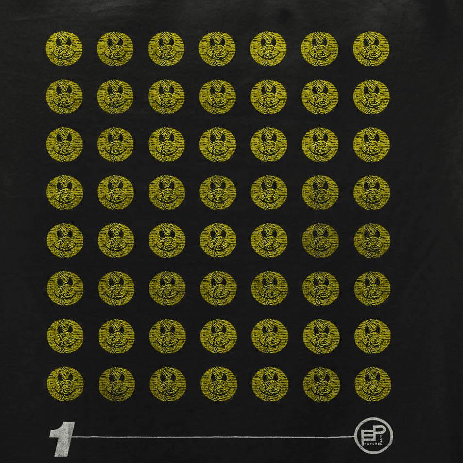 Future Past Pulsar Birthday T-Shirt / Black-Future Past-Essential Republik