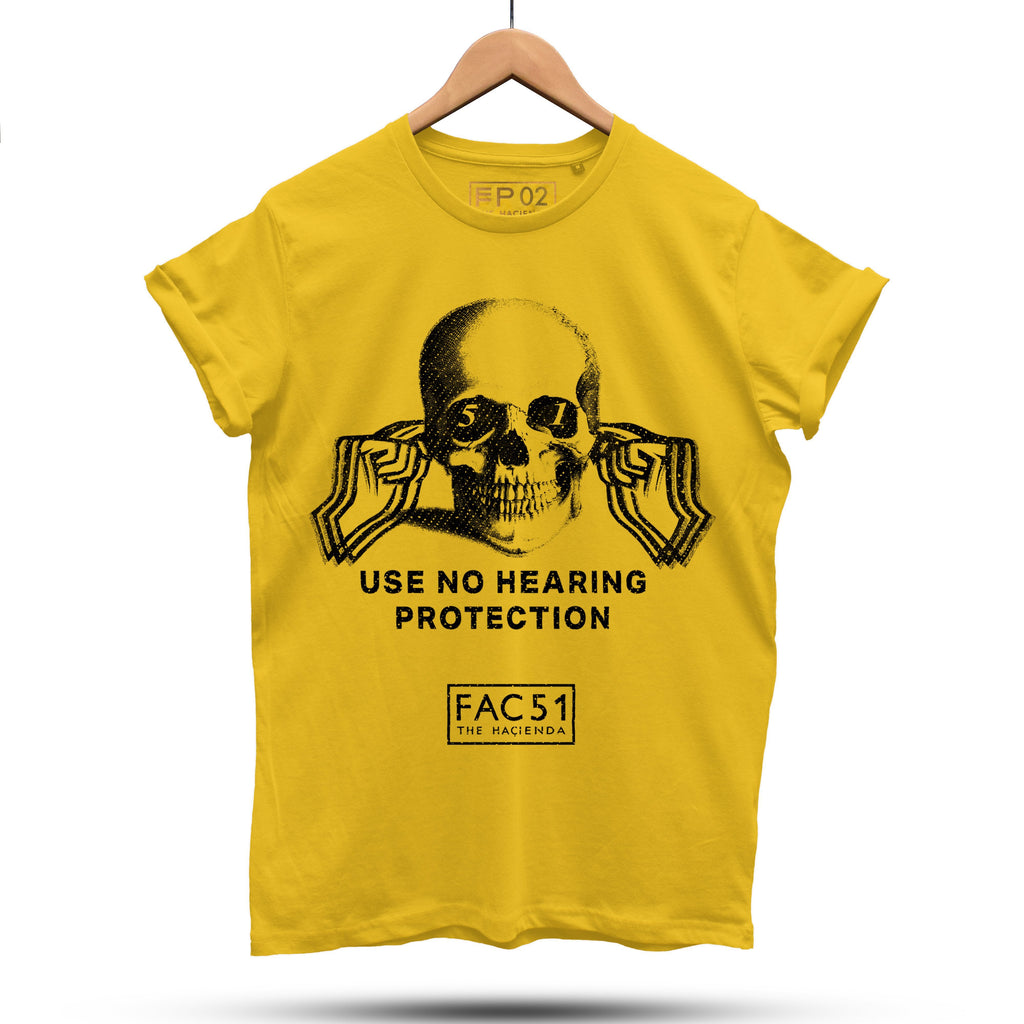 Official Hacienda FAC51 Collaboration T-Shirt / Gold-Future Past-Essential Republik