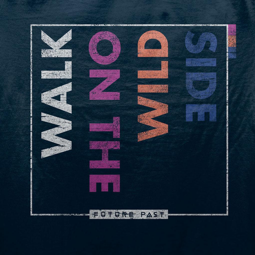 Walk On The Wild Side T-Shirt / Navy-Future Past-Essential Republik