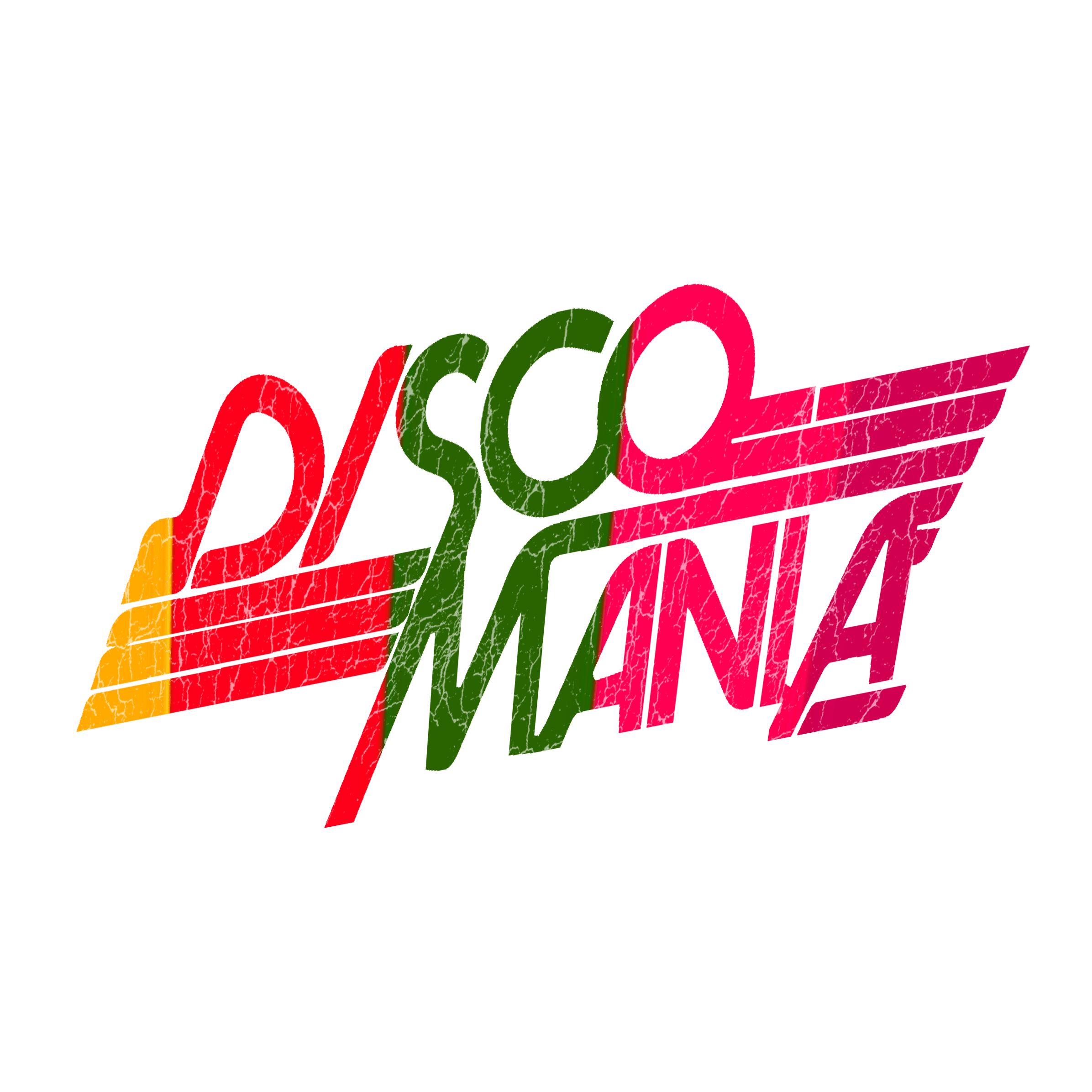 Disco Mania T-Shirt / White-Future Past-Essential Republik