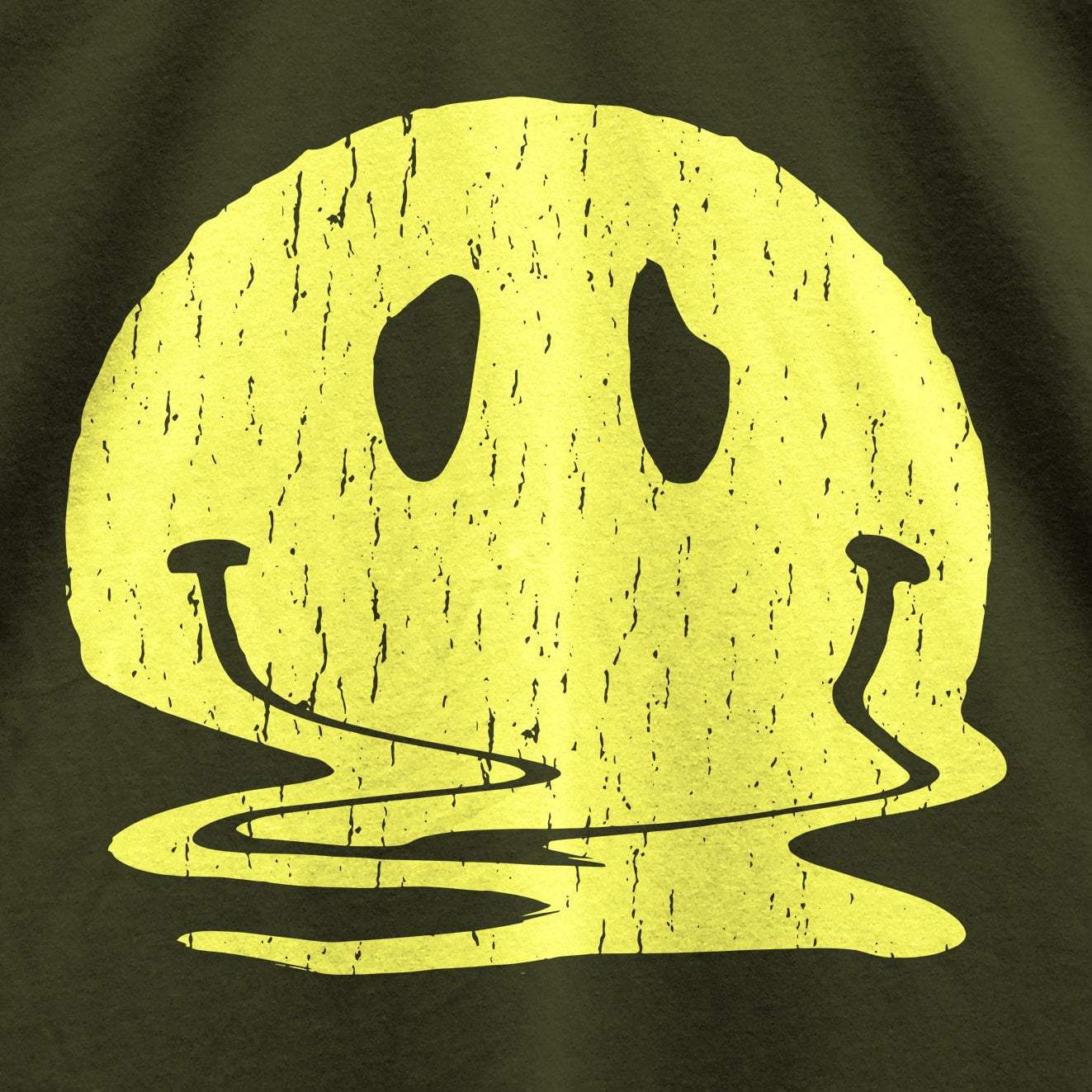 Melted But Still Smiling T-Shirt / Khaki-Future Past-Essential Republik