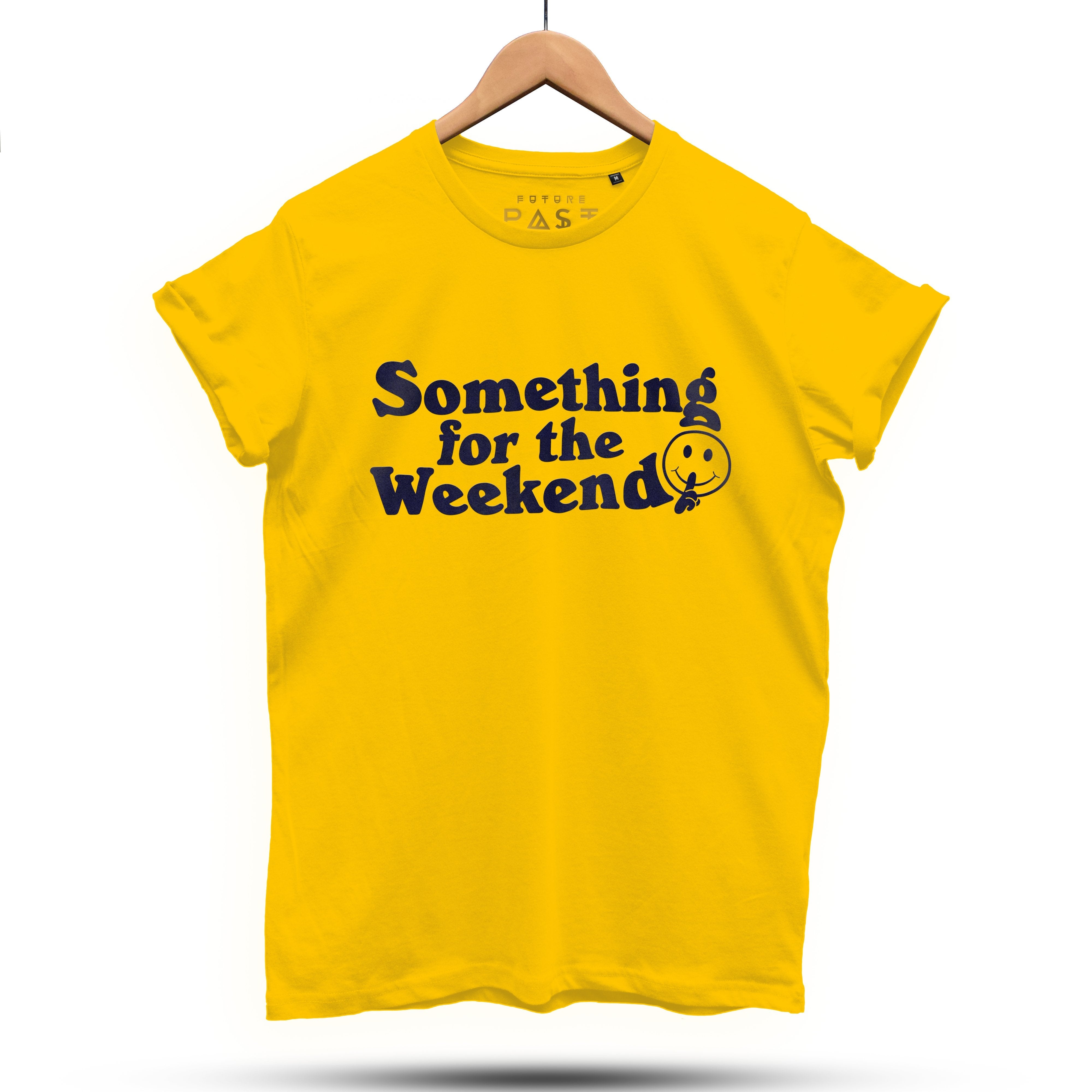 Something for the Weekend T-Shirt / Gold-Future Past-Essential Republik
