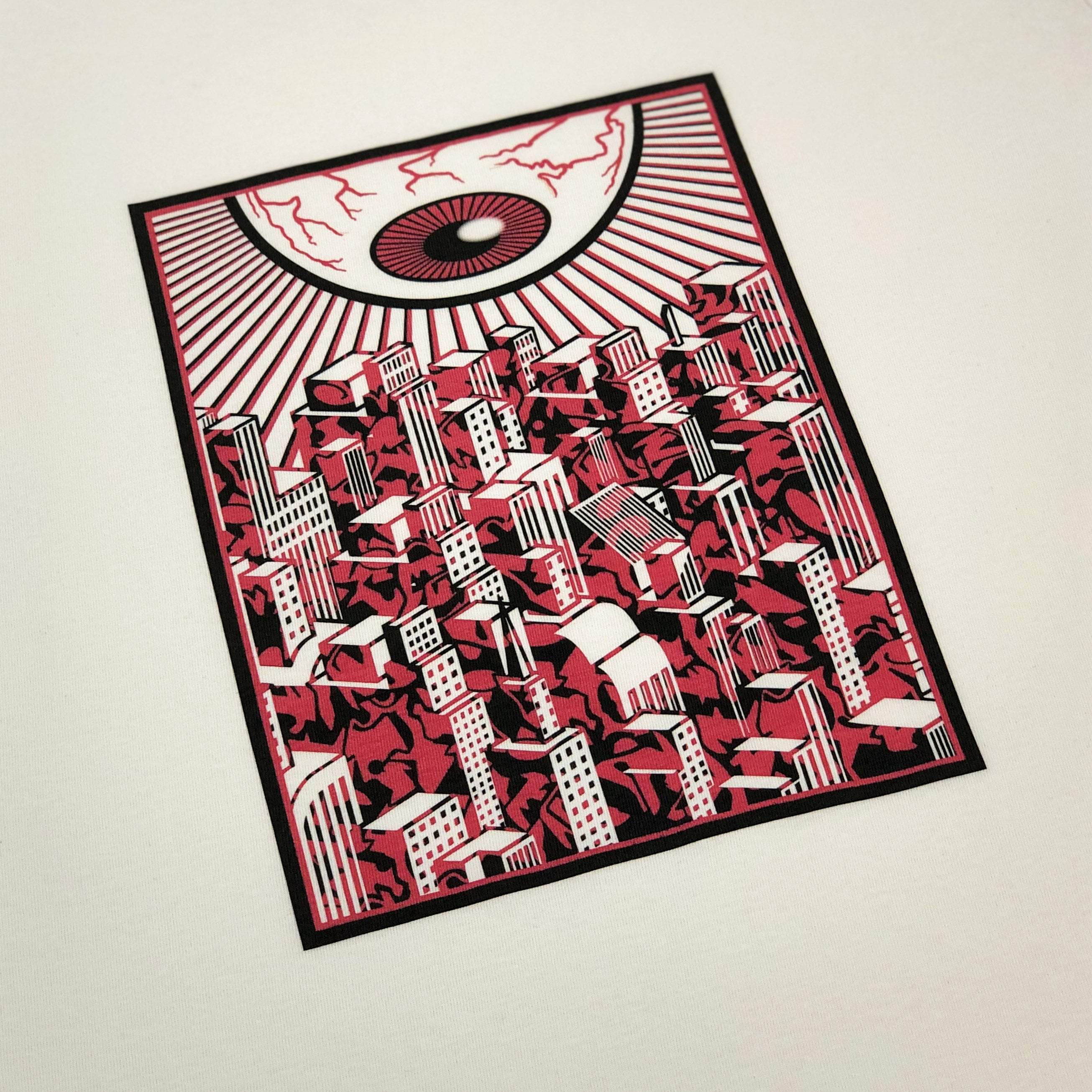 Acid City Dave Little T-Shirt / Cream-Future Past-Essential Republik