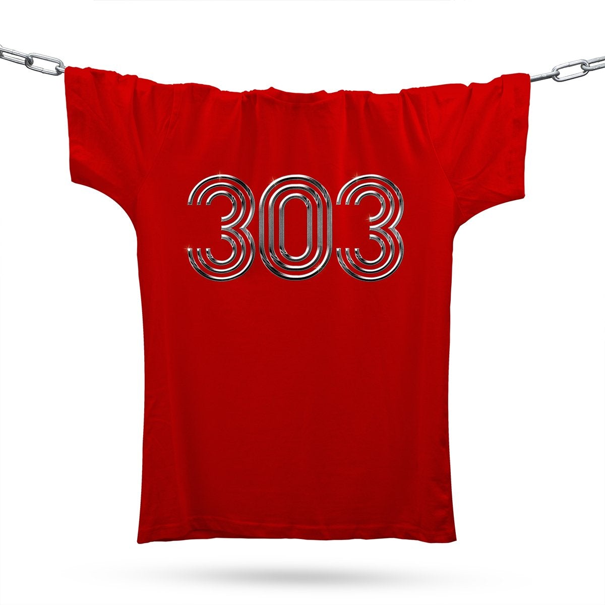 Chrome 303 T-Shirt / Red-Future Past-Essential Republik