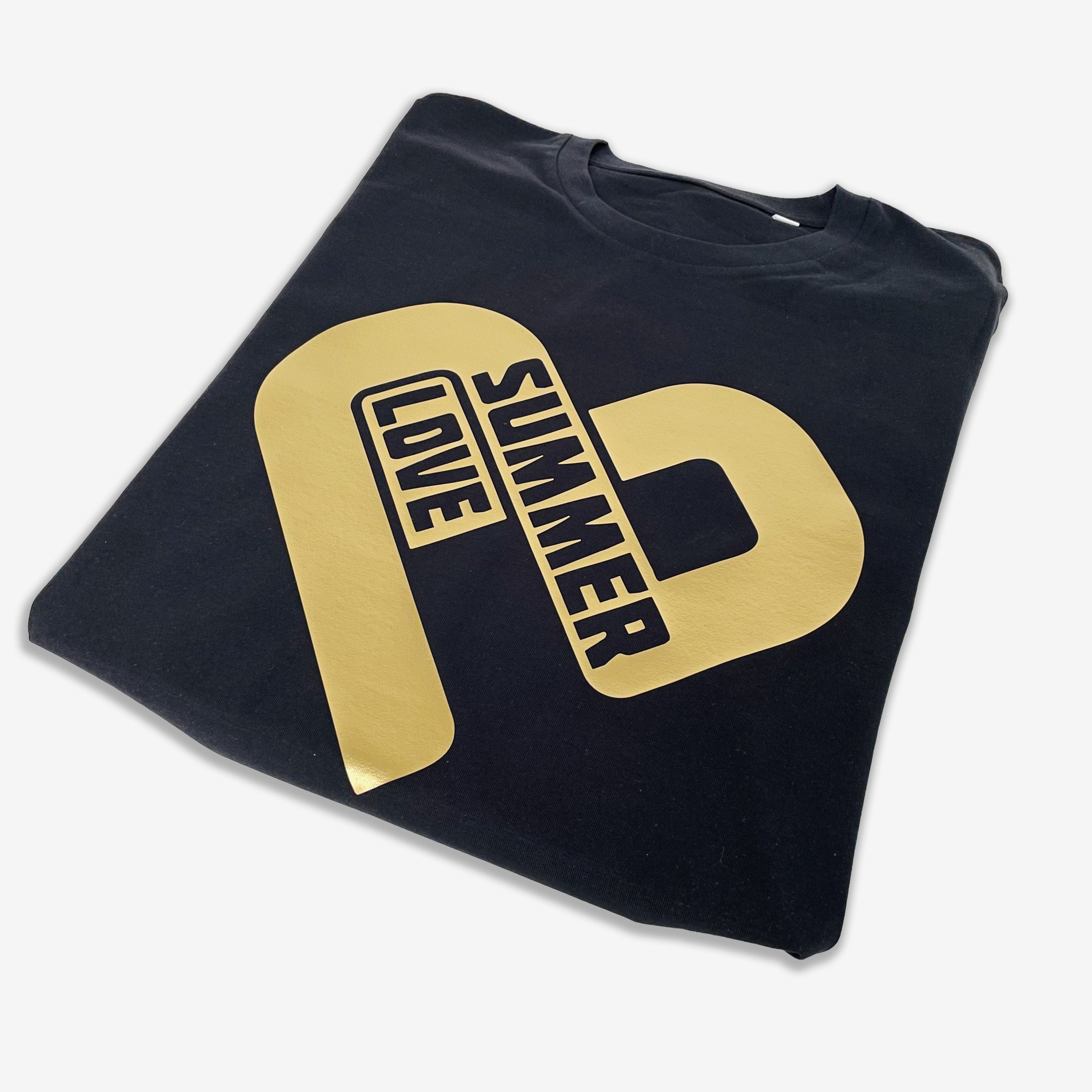 Summer Love Festival Official T-Shirt / Black-Future Past-Essential Republik