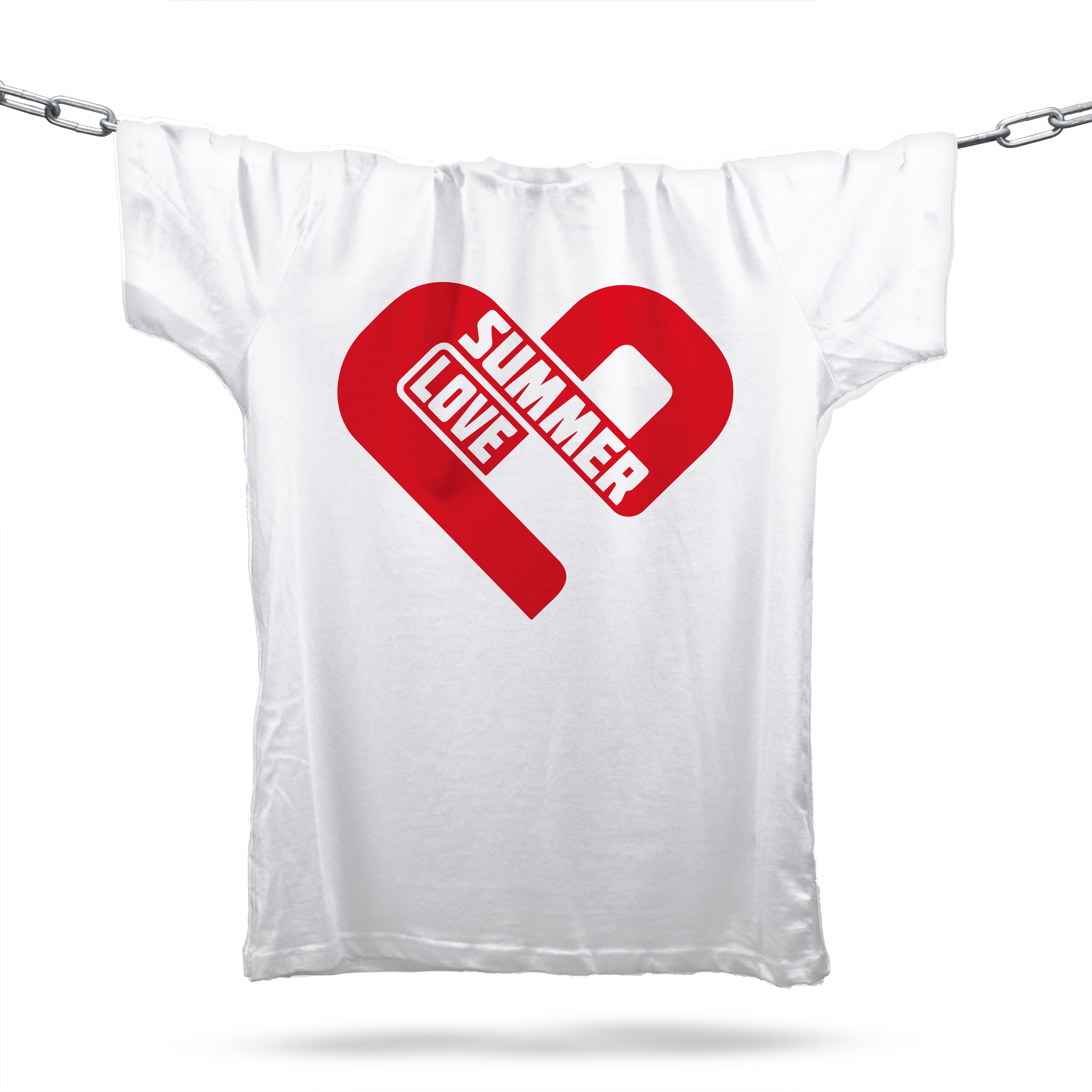 Summer Love Festival Official T-Shirt / White-Future Past-Essential Republik