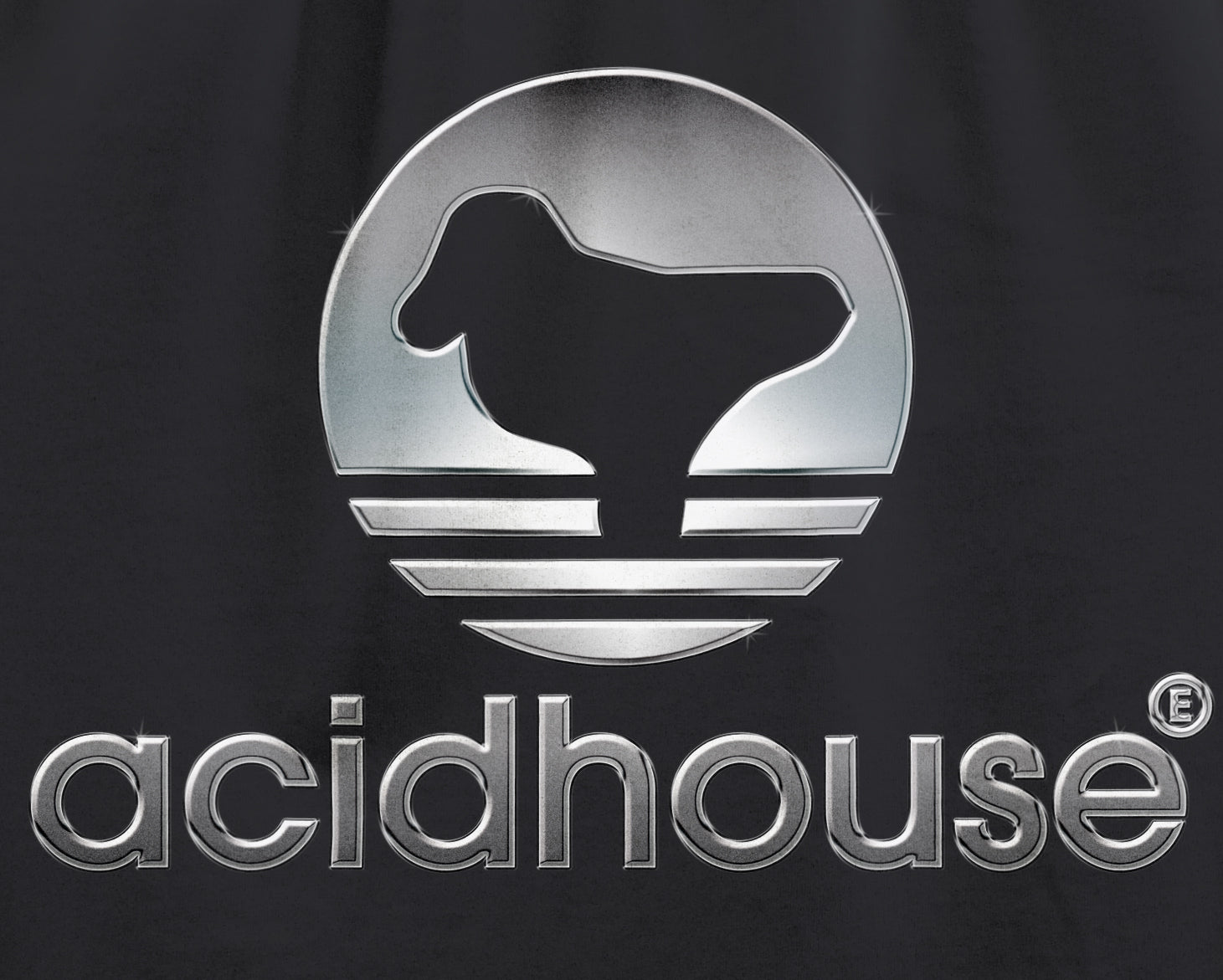 Acid Sportswear Chrome T-Shirt / Black-Future Past-Essential Republik