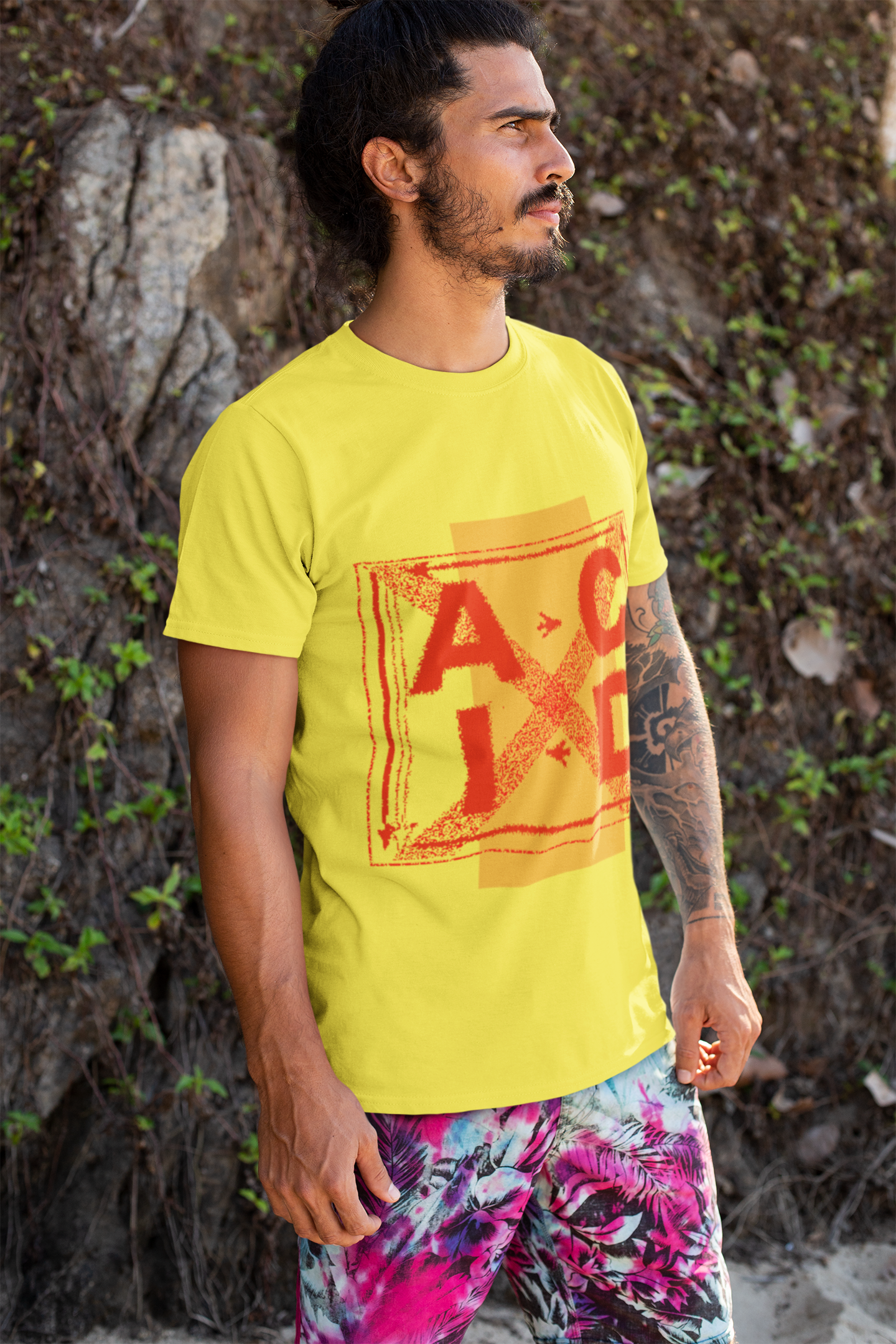 Artistic Acid T-Shirt / Gold-Future Past-Essential Republik