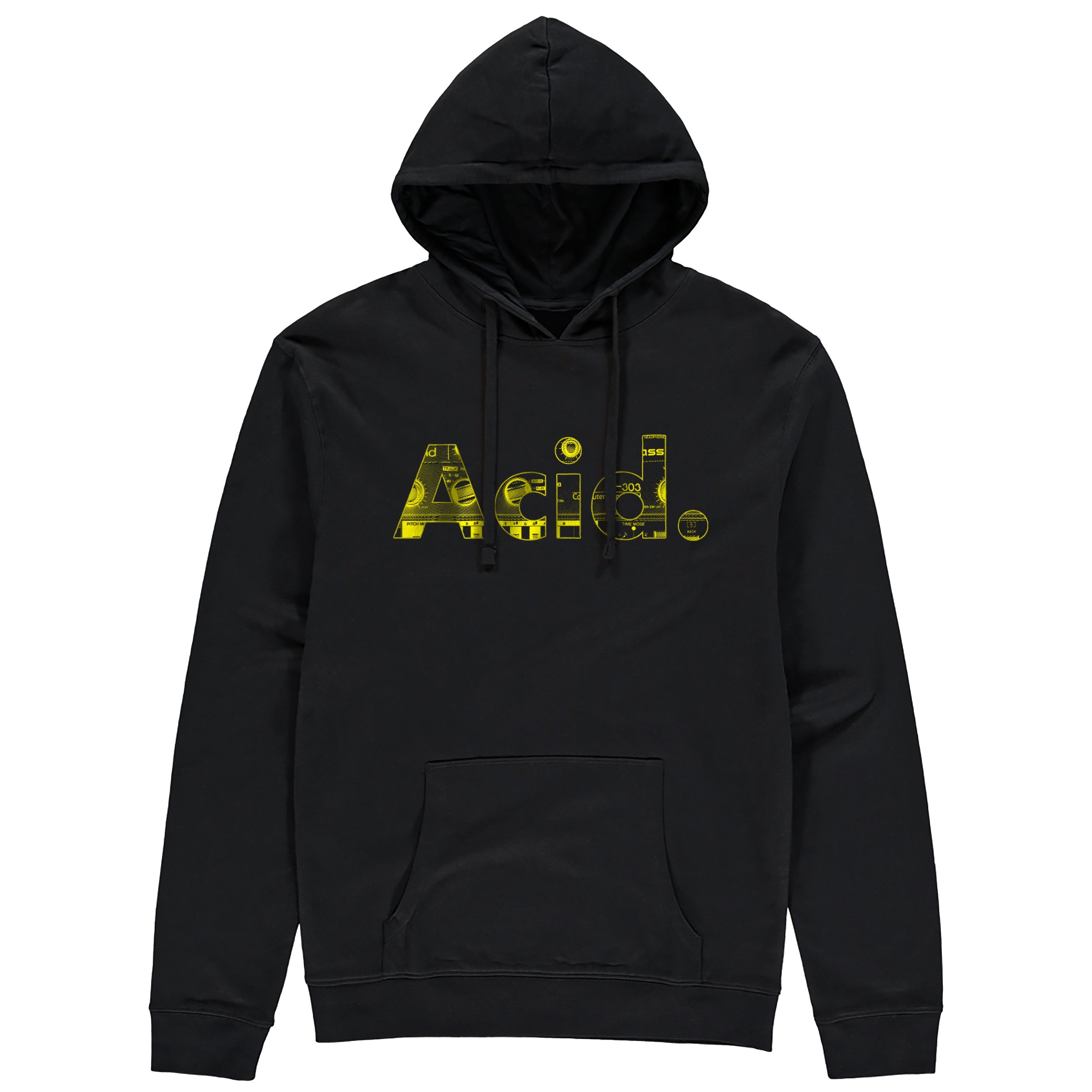 Acid 303 Hoodie / Black-Future Past-Essential Republik